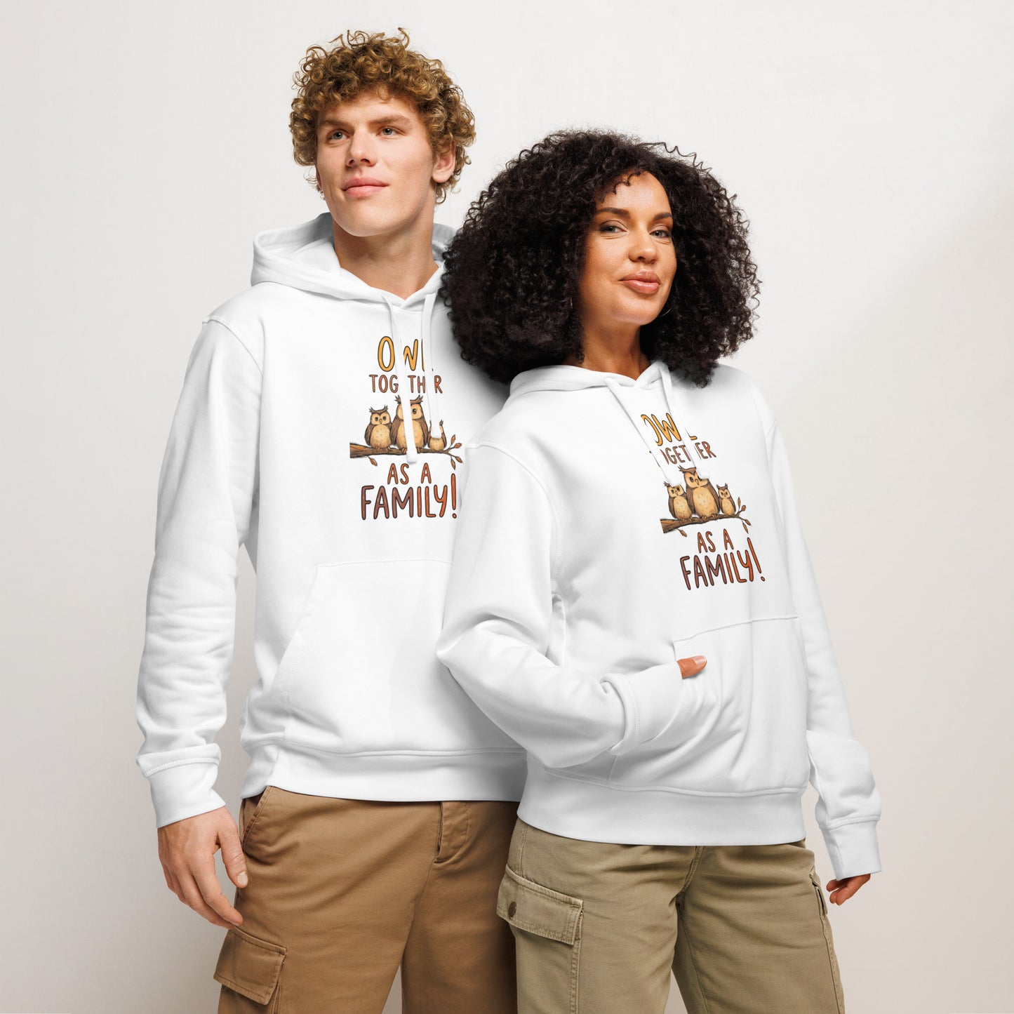 OwlSpirit Organic Mid-Weight Hoodie – Perfect Fit for Eco-Conscious Souls Dudeily