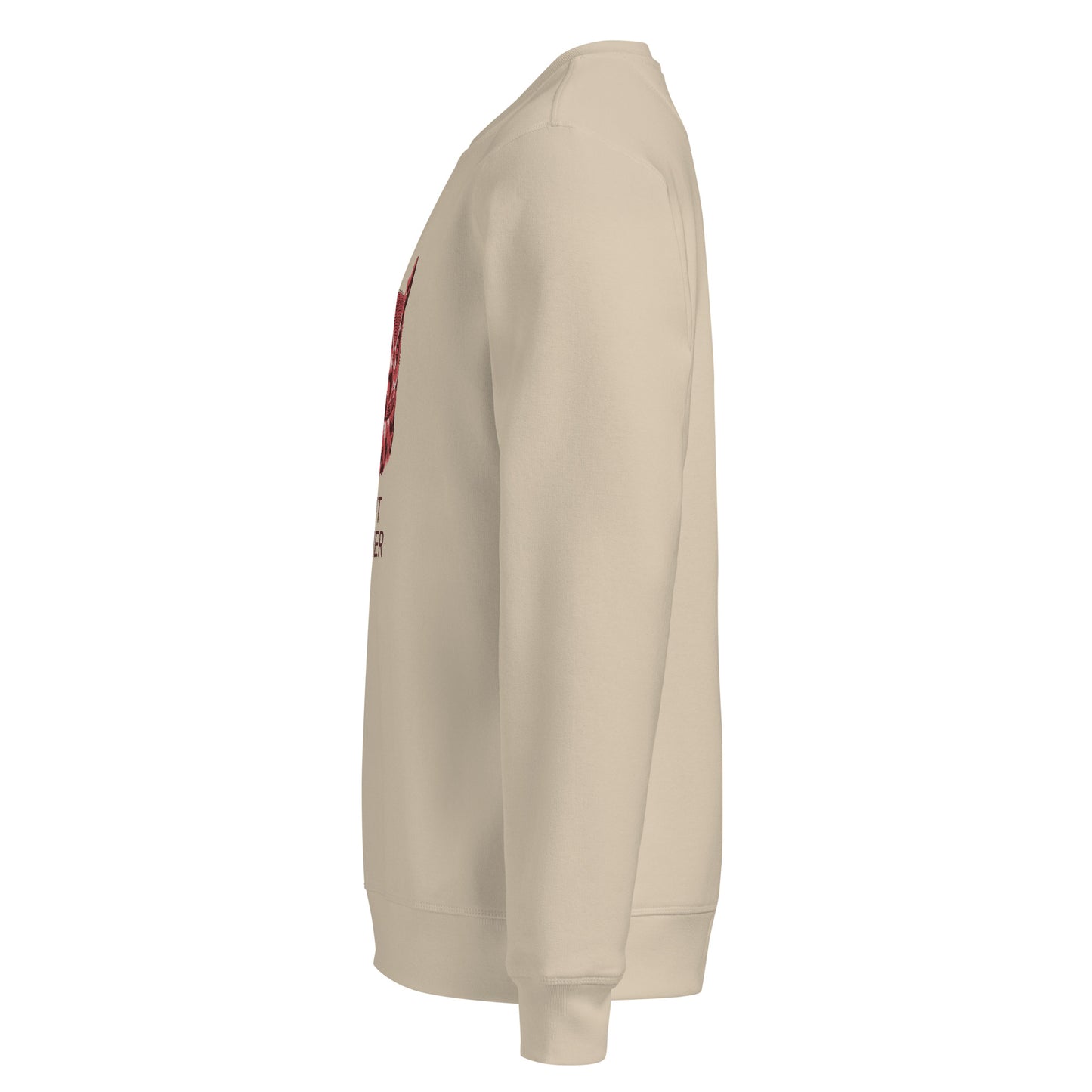 Owl Unisex Organic Mid-Weight Sweatshirt: 'Silent Watcher' in Fall | Sustainable Owl Fashion USA Dudeily
