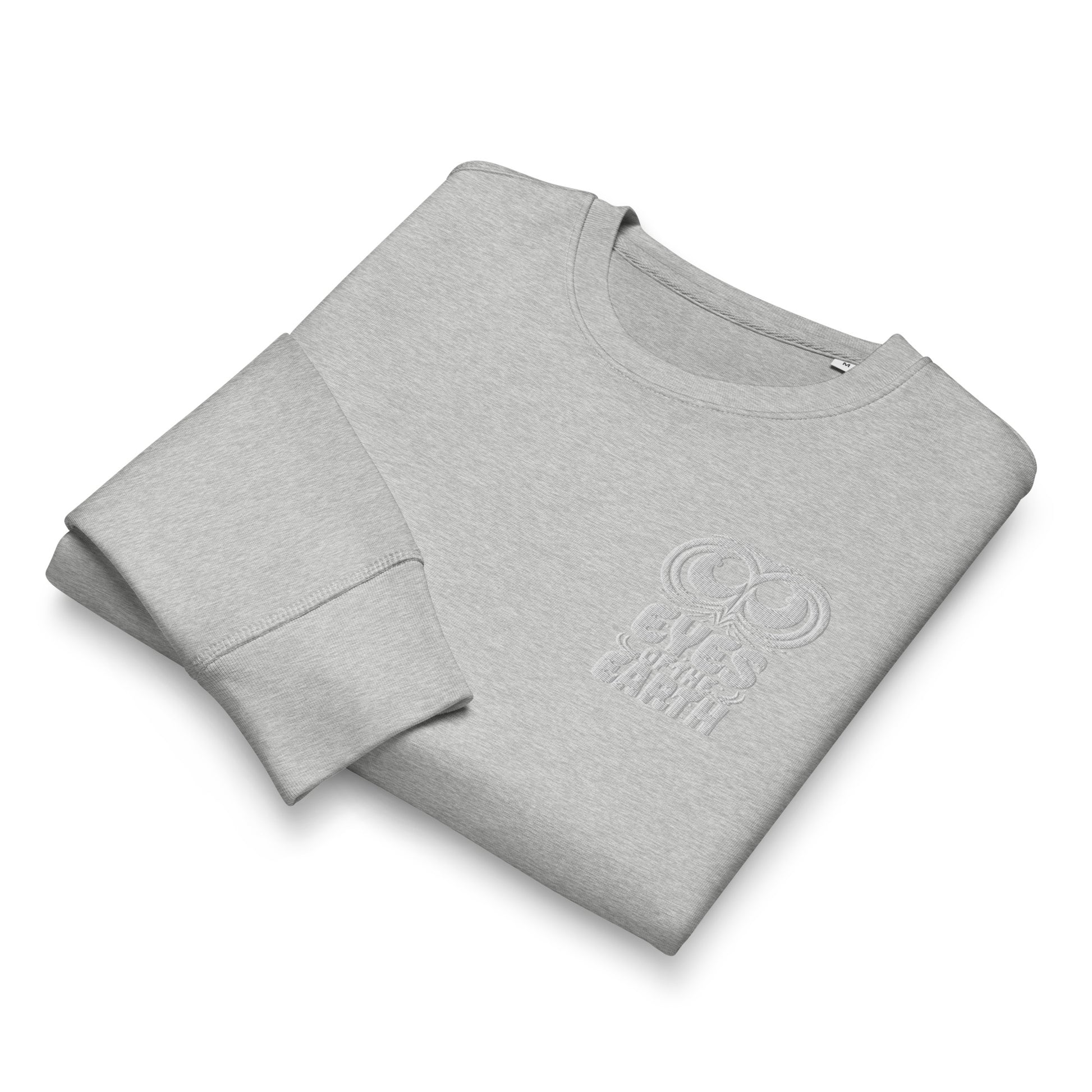 Owl Unisex Organic Mid-Weight Sweatshirt: 'Eyes of the Earth' in Fall | Sustainable Fashion USA Dudeily
