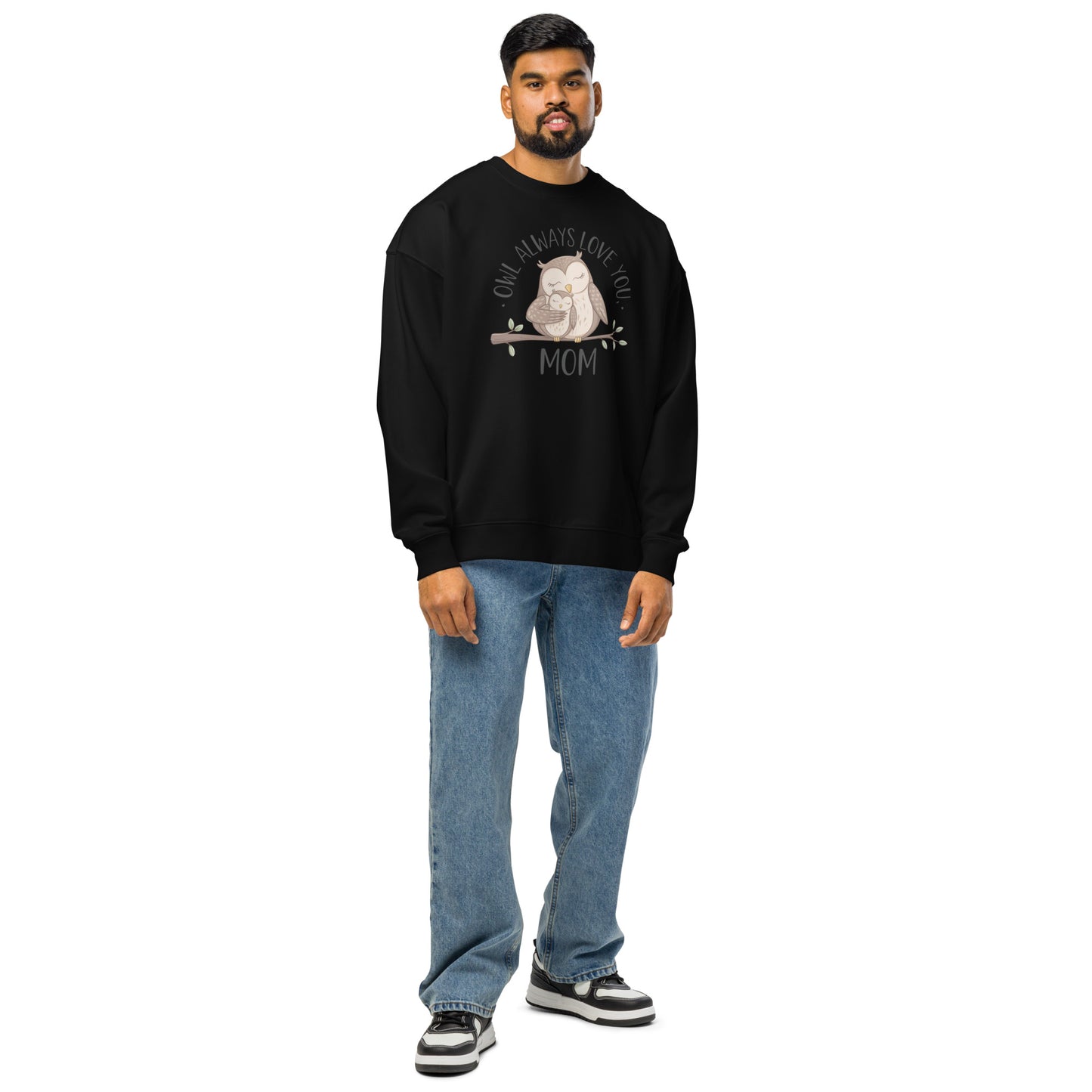 Unisex Organic Oversized Sweatshirt - Eco-Friendly Fashion Essentials Dudeily
