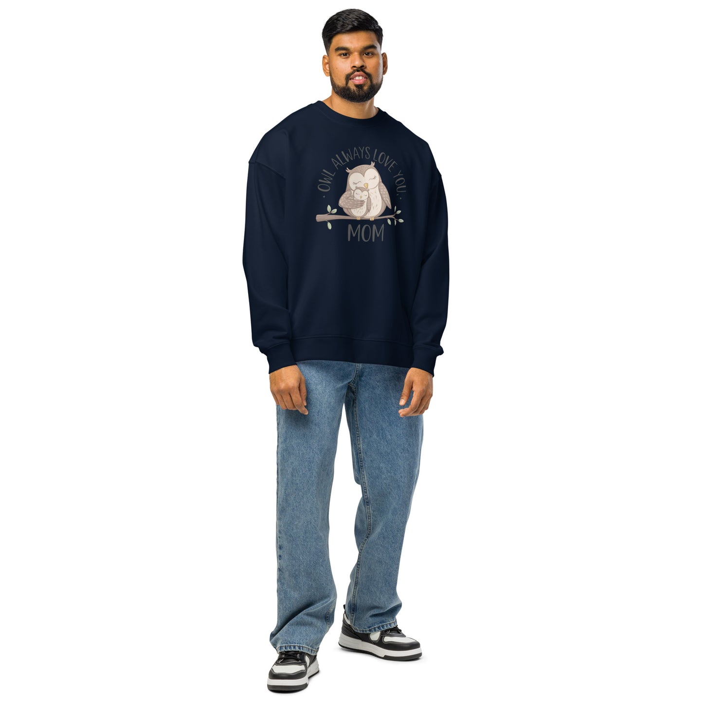 Unisex Organic Oversized Sweatshirt - Eco-Friendly Fashion Essentials Dudeily