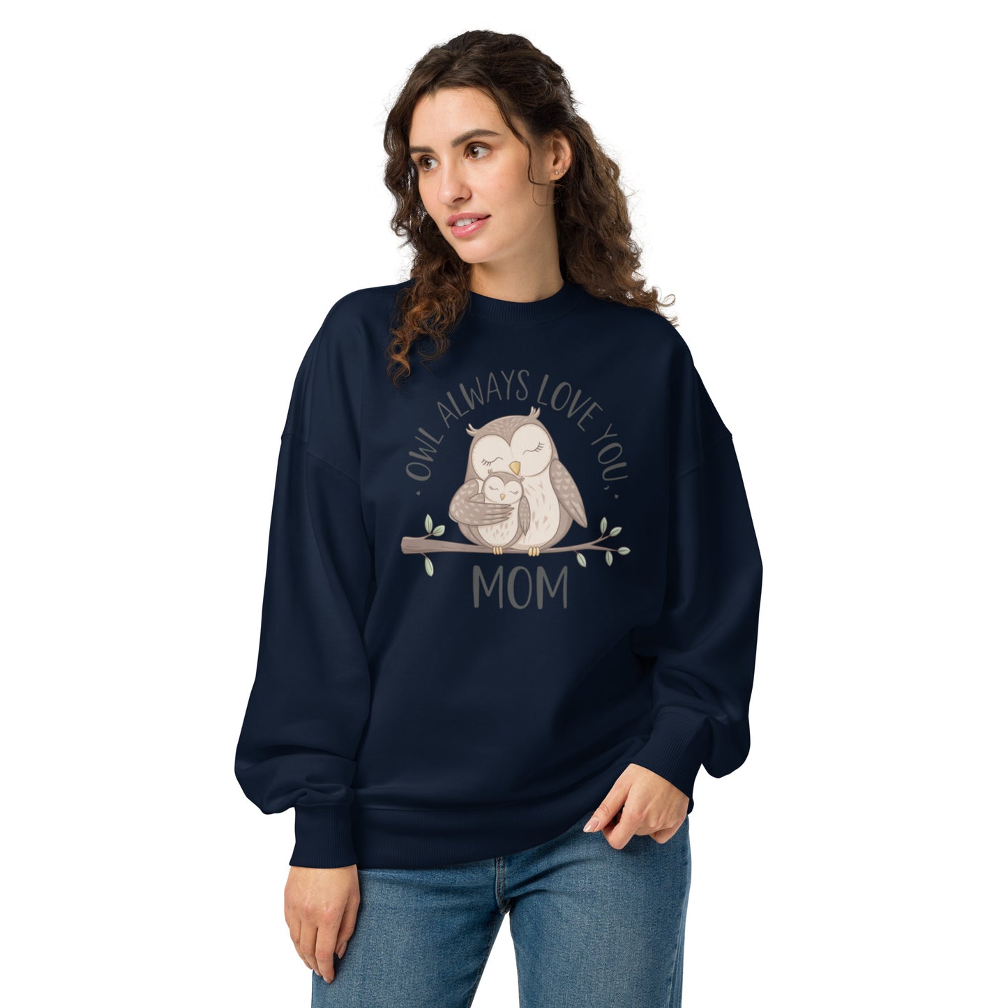 Unisex Organic Oversized Sweatshirt - Eco-Friendly Fashion Essentials Dudeily