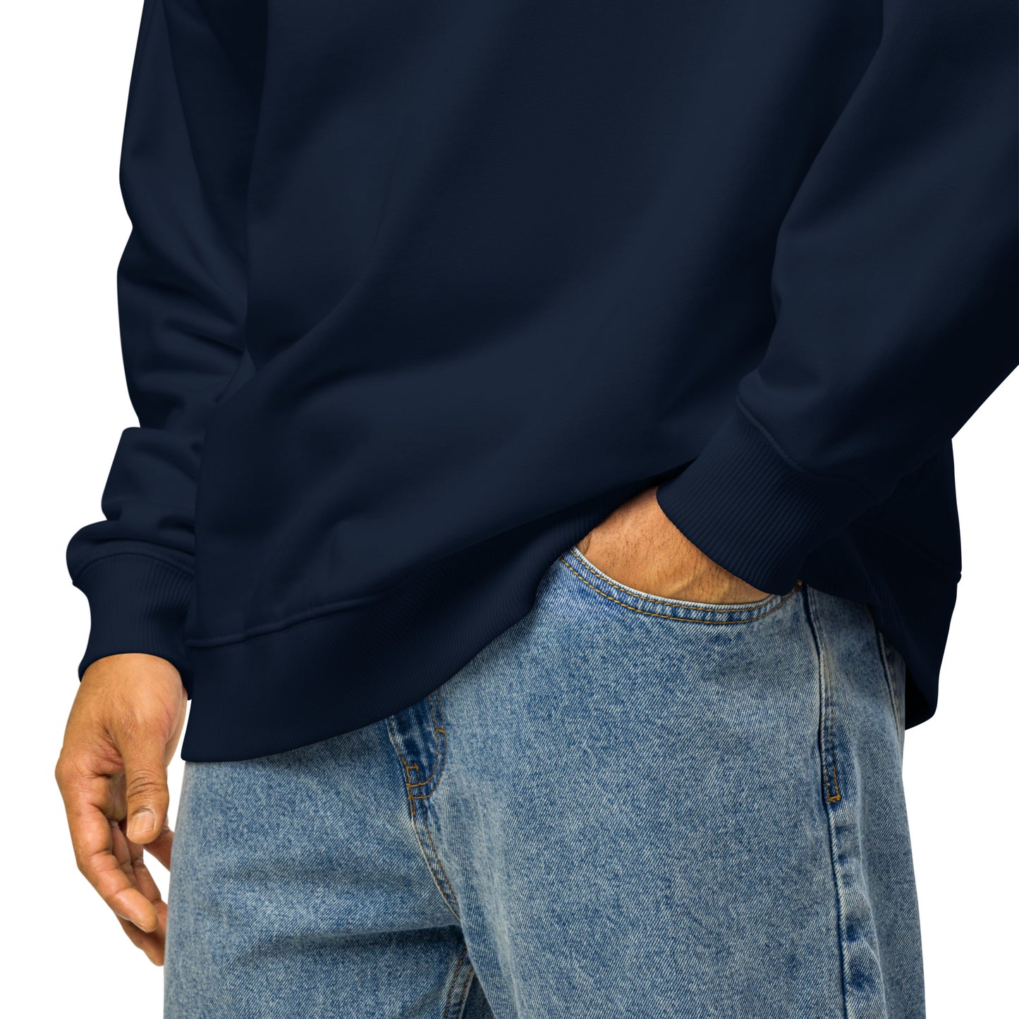 Unisex Organic Oversized Sweatshirt: 'Stay Cozy Hoot Loud' in Fall | Sustainable Owl Fashion USA Dudeily