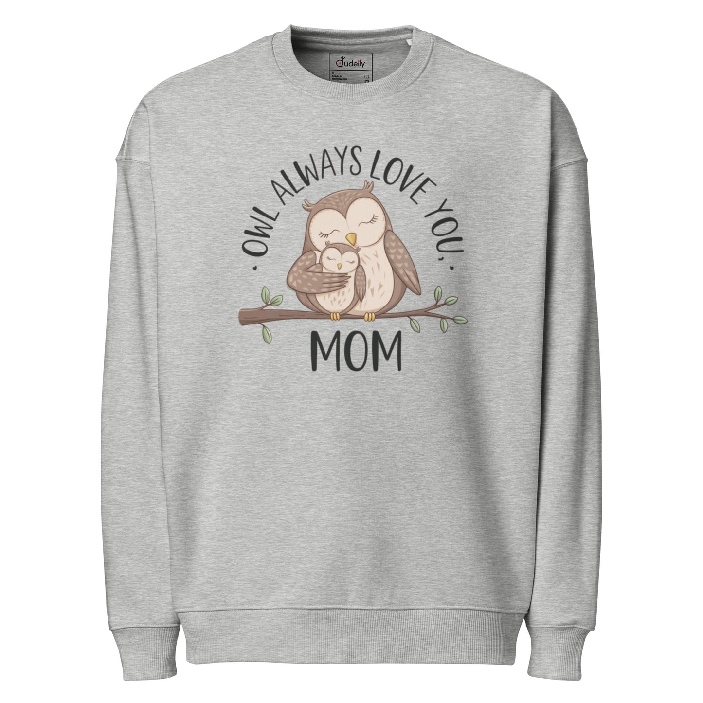 Unisex Organic Oversized Sweatshirt - Eco-Friendly Fashion Essentials Dudeily