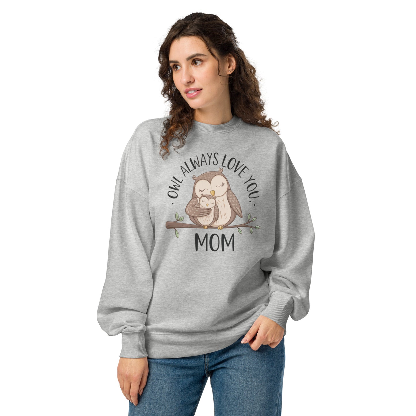 Unisex Organic Oversized Sweatshirt - Eco-Friendly Fashion Essentials Dudeily