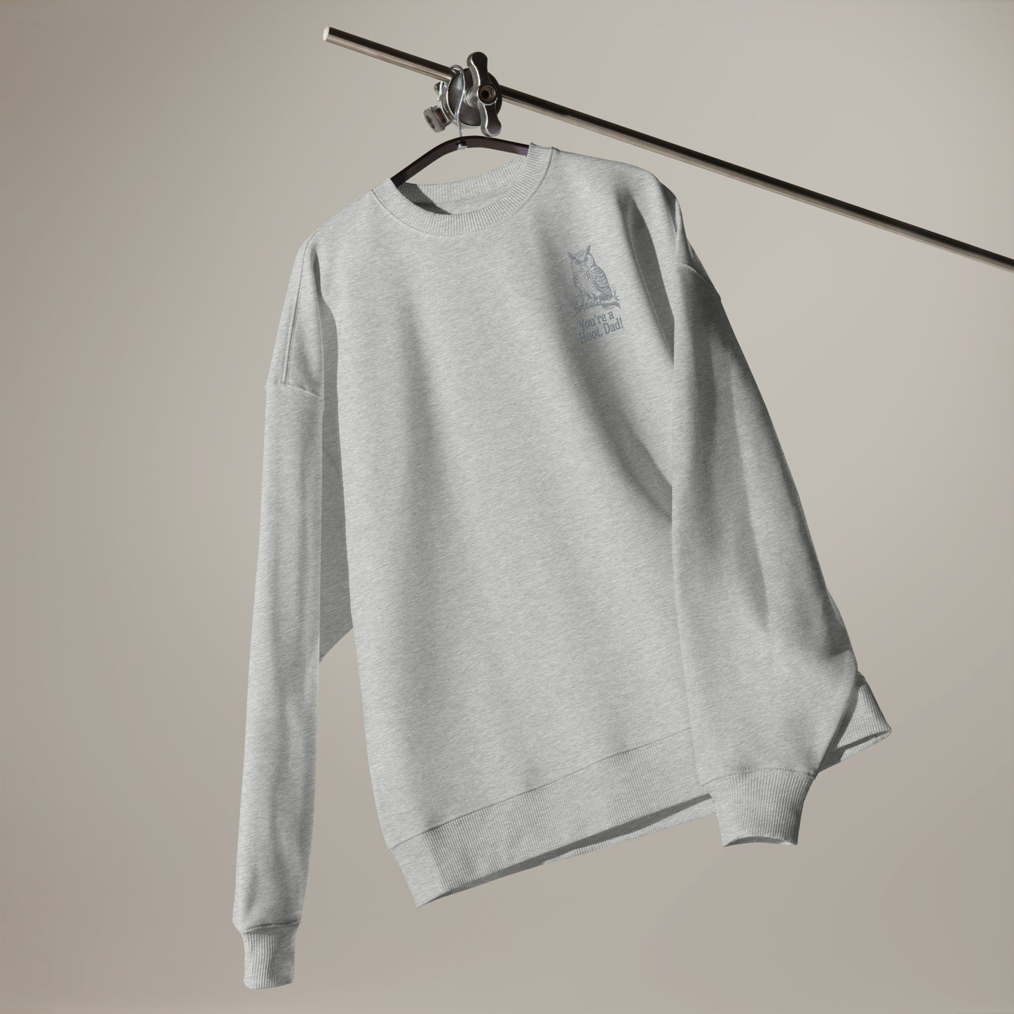 Owl-Themed Unisex Organic Oversized Sweatshirt | Sustainable & Eco-Friendly Fashion for Every Dudeily