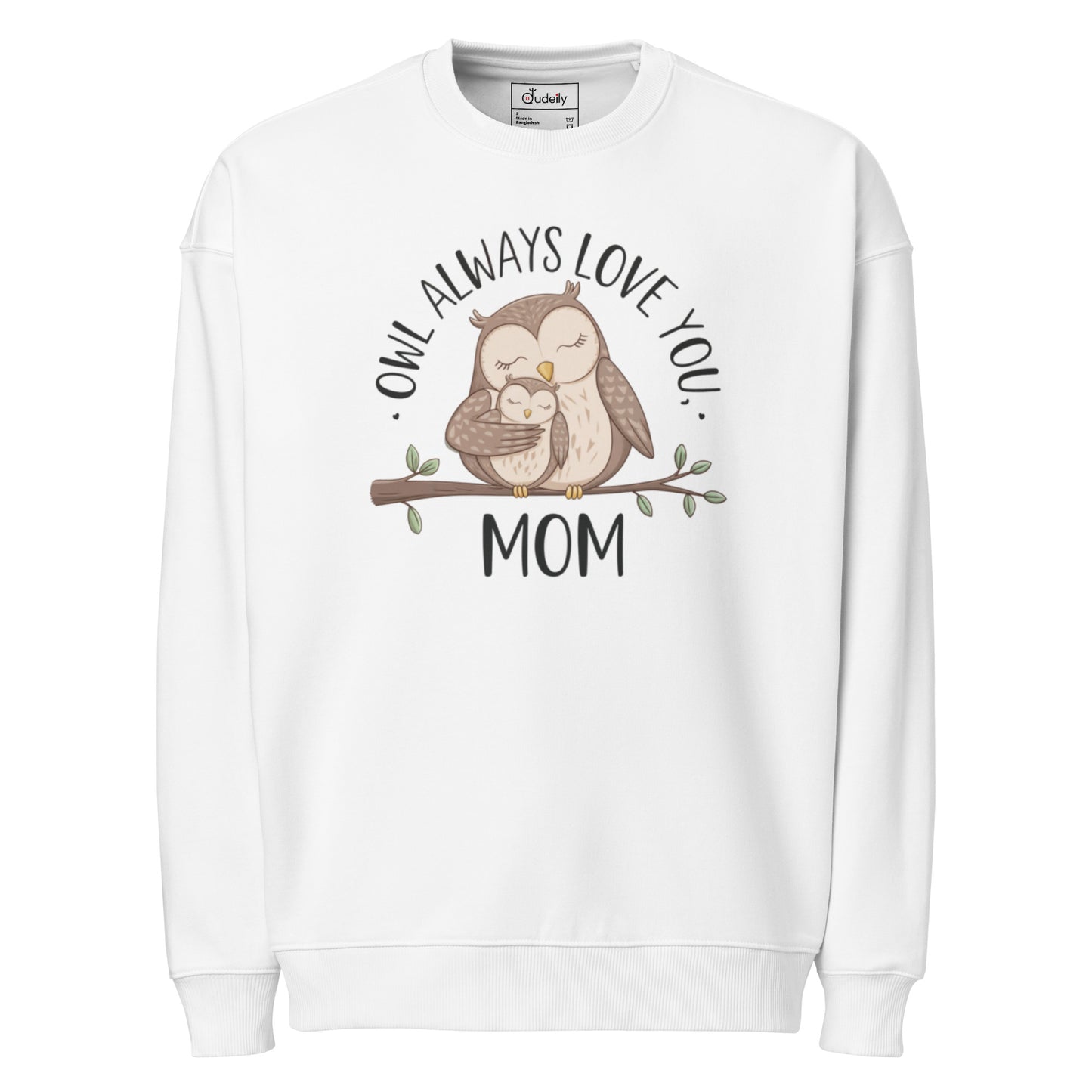 Unisex Organic Oversized Sweatshirt - Eco-Friendly Fashion Essentials Dudeily
