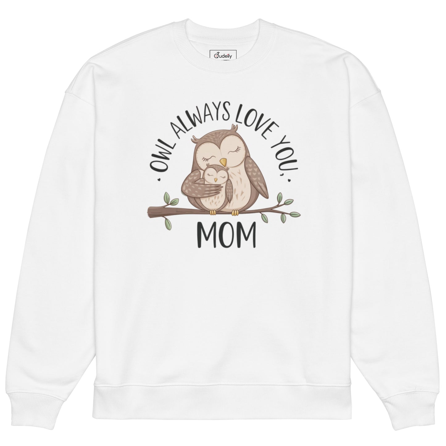 Unisex Organic Oversized Sweatshirt - Eco-Friendly Fashion Essentials Dudeily