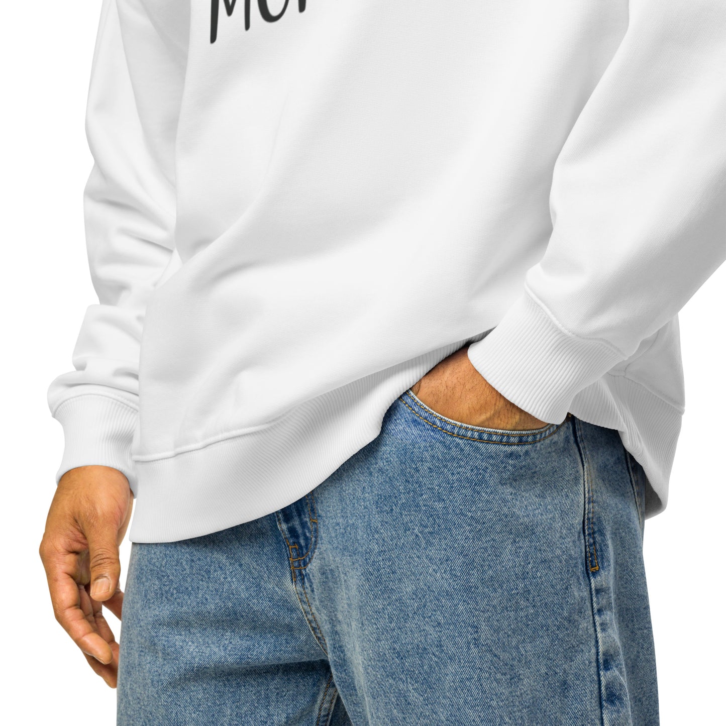 Unisex Organic Oversized Sweatshirt - Eco-Friendly Fashion Essentials Dudeily