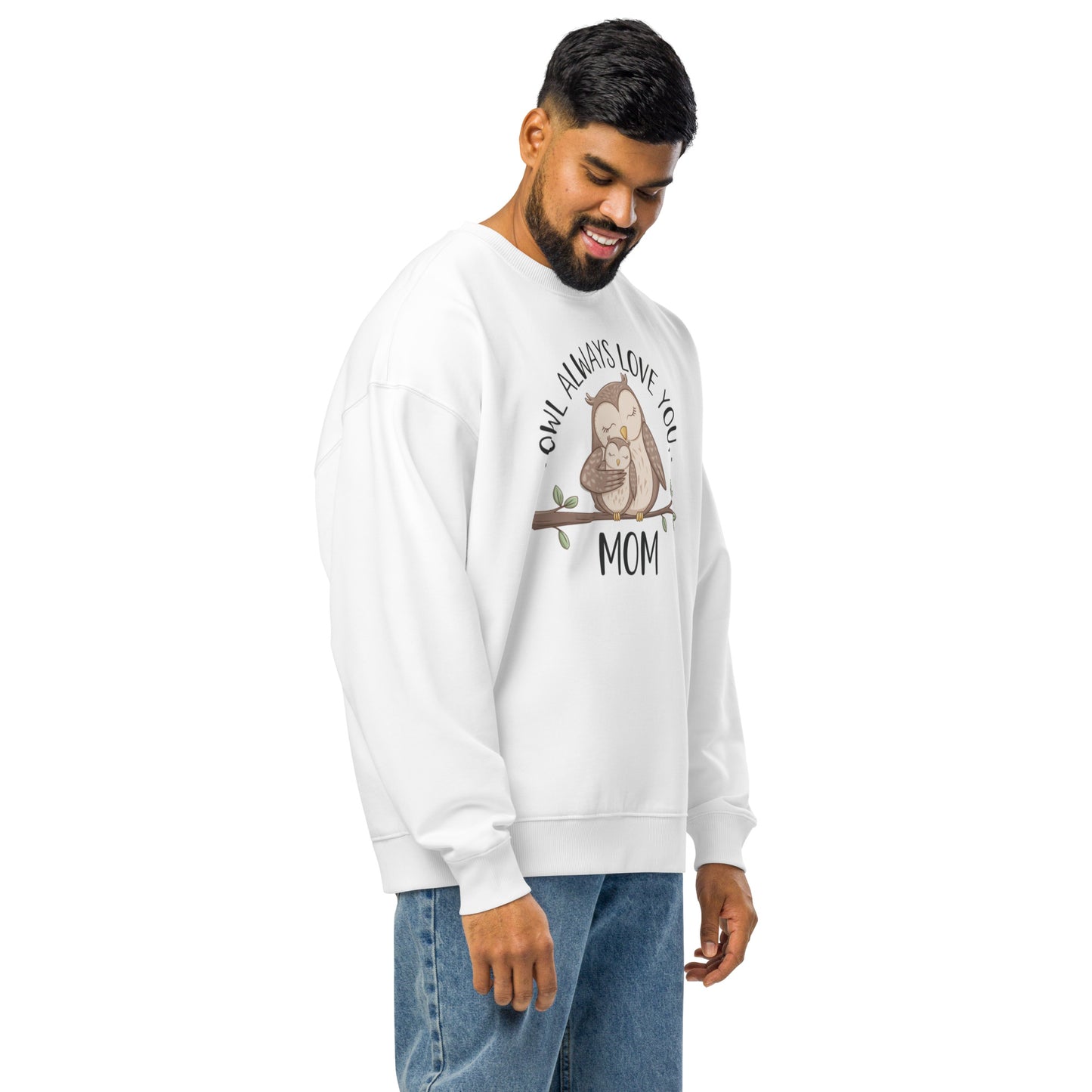 Unisex Organic Oversized Sweatshirt - Eco-Friendly Fashion Essentials Dudeily