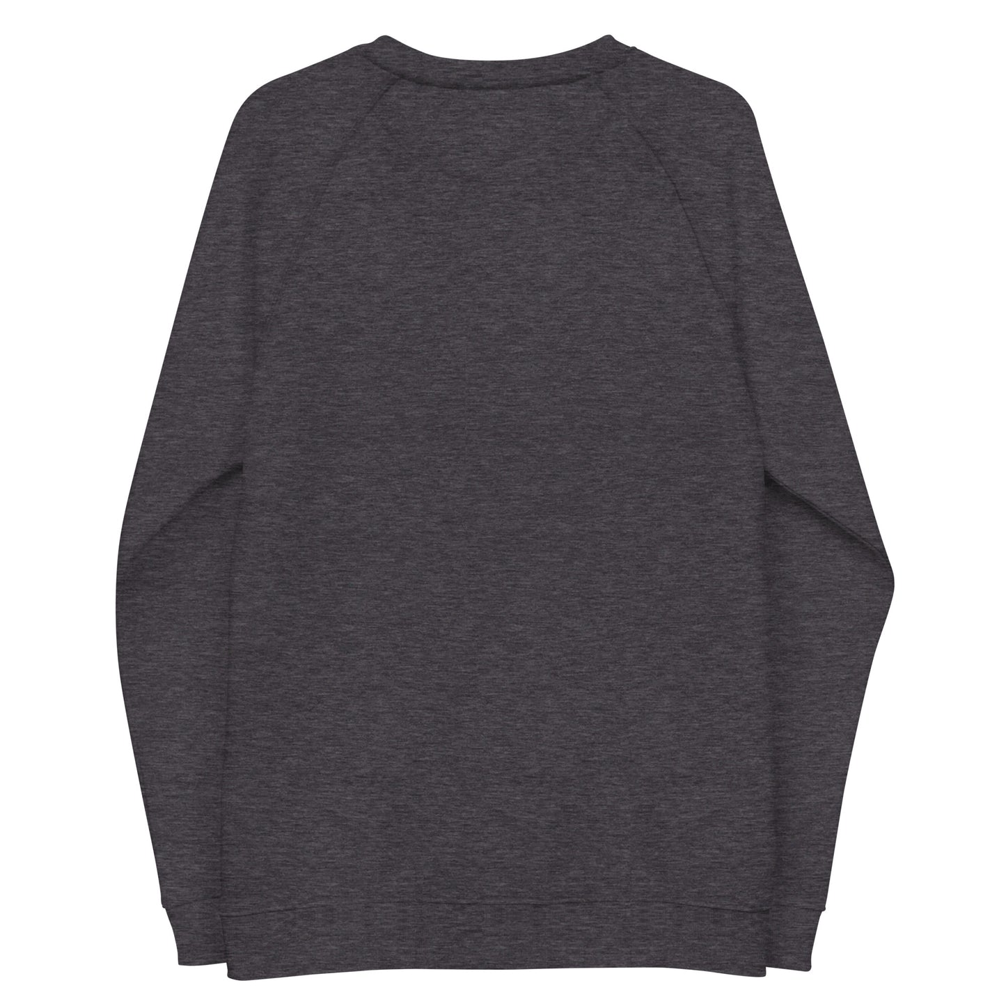Unisex Organic Raglan Sweatshirt: Halloween Owl Eco Fashion USA Dudeily