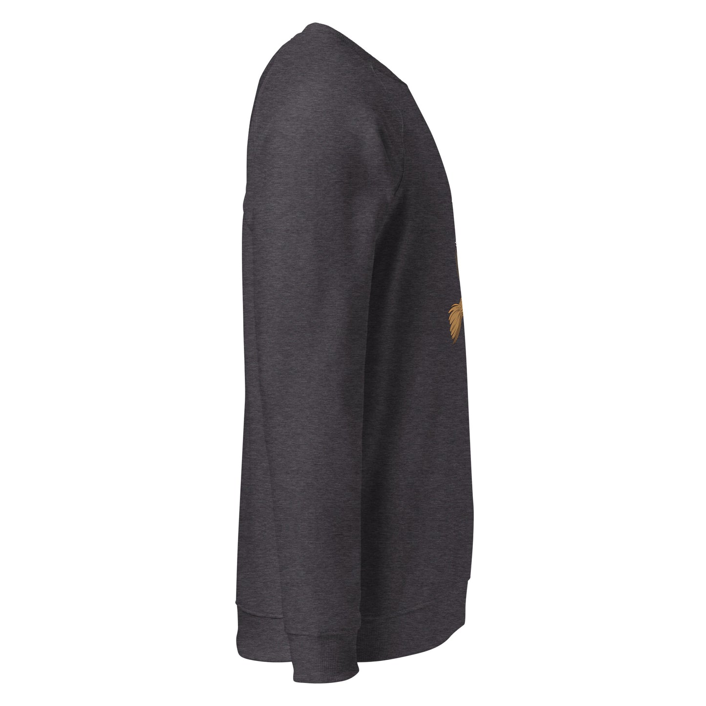 Unisex Organic Raglan Sweatshirt: Halloween Owl Eco Fashion USA Dudeily