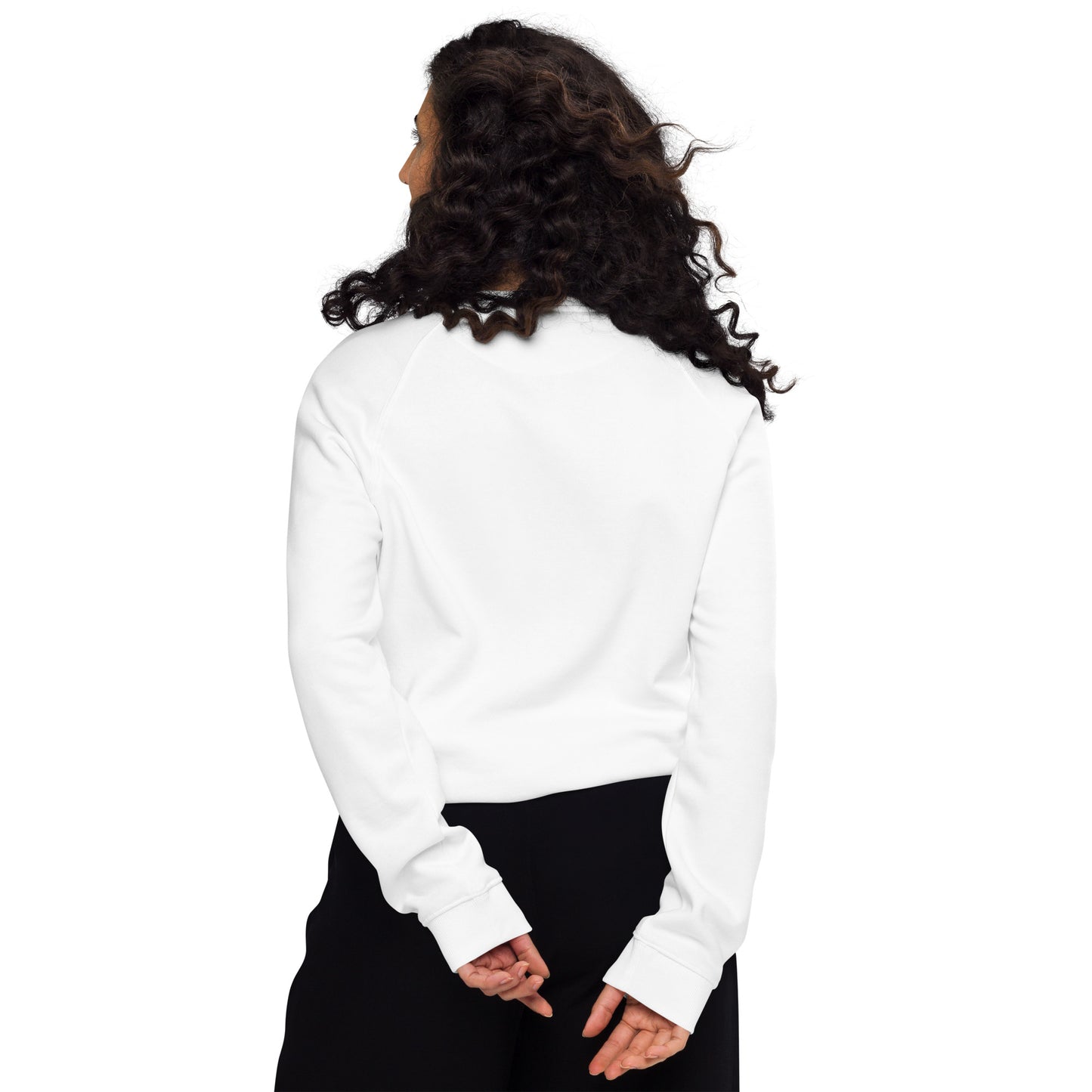 Unisex Organic Raglan Sweatshirt: ‘Silent Watcher’ in Fall | Sustainable Owl Fashion USA Dudeily
