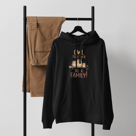 OwlNest Unisex Organic Relaxed Hoodie – Effortless Comfort, Earth-Friendly Style Dudeily