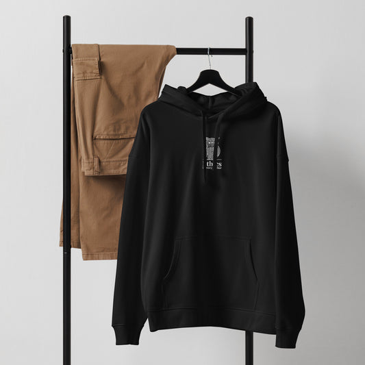 Owl Unisex Organic Relaxed Hoodie – "Ethics in Every Feather" | Sustainable Fashion Dudeily