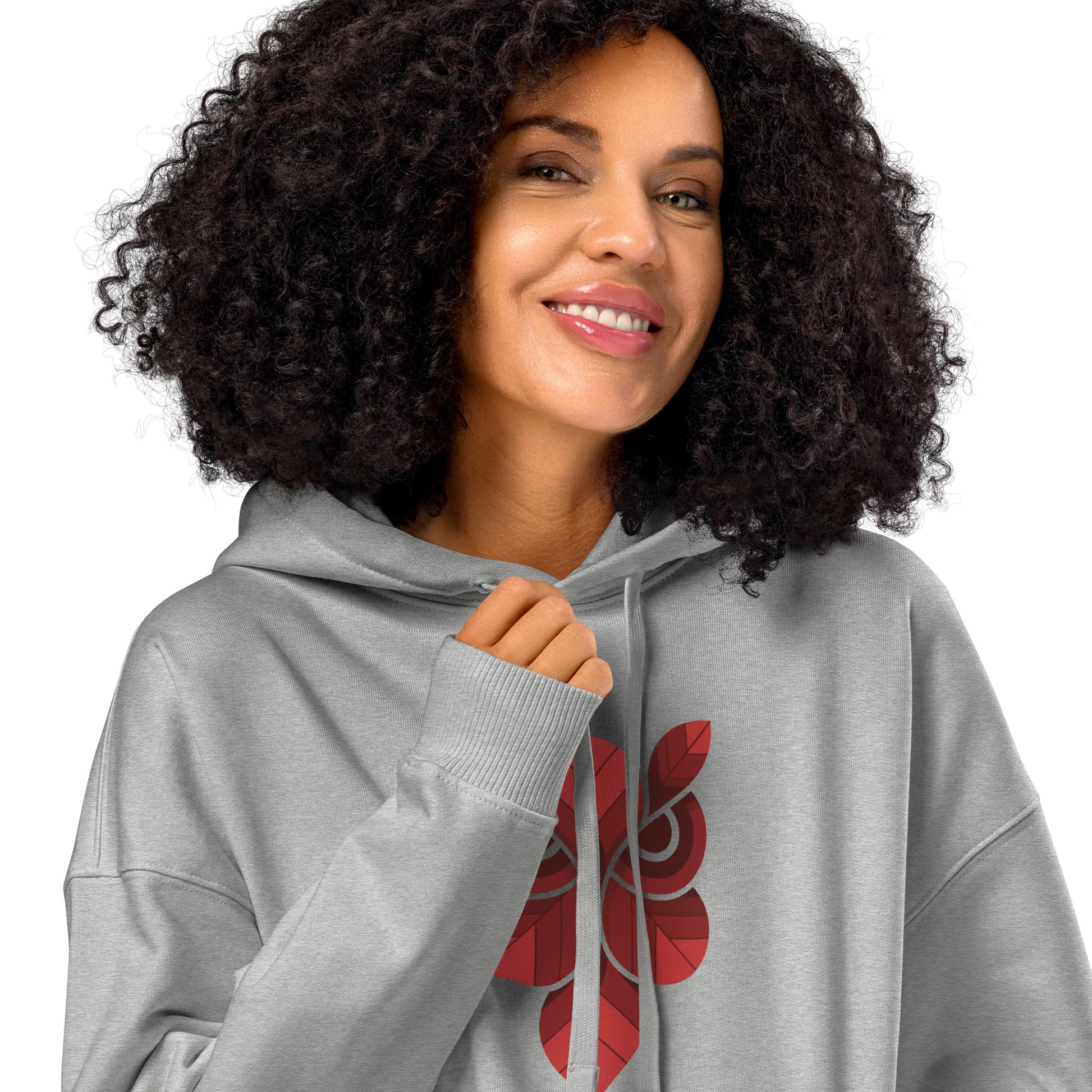 Unisex Organic Side Pocket Hoodie: 'Forever Wise' | Sustainable Owl Fashion USA Dudeily