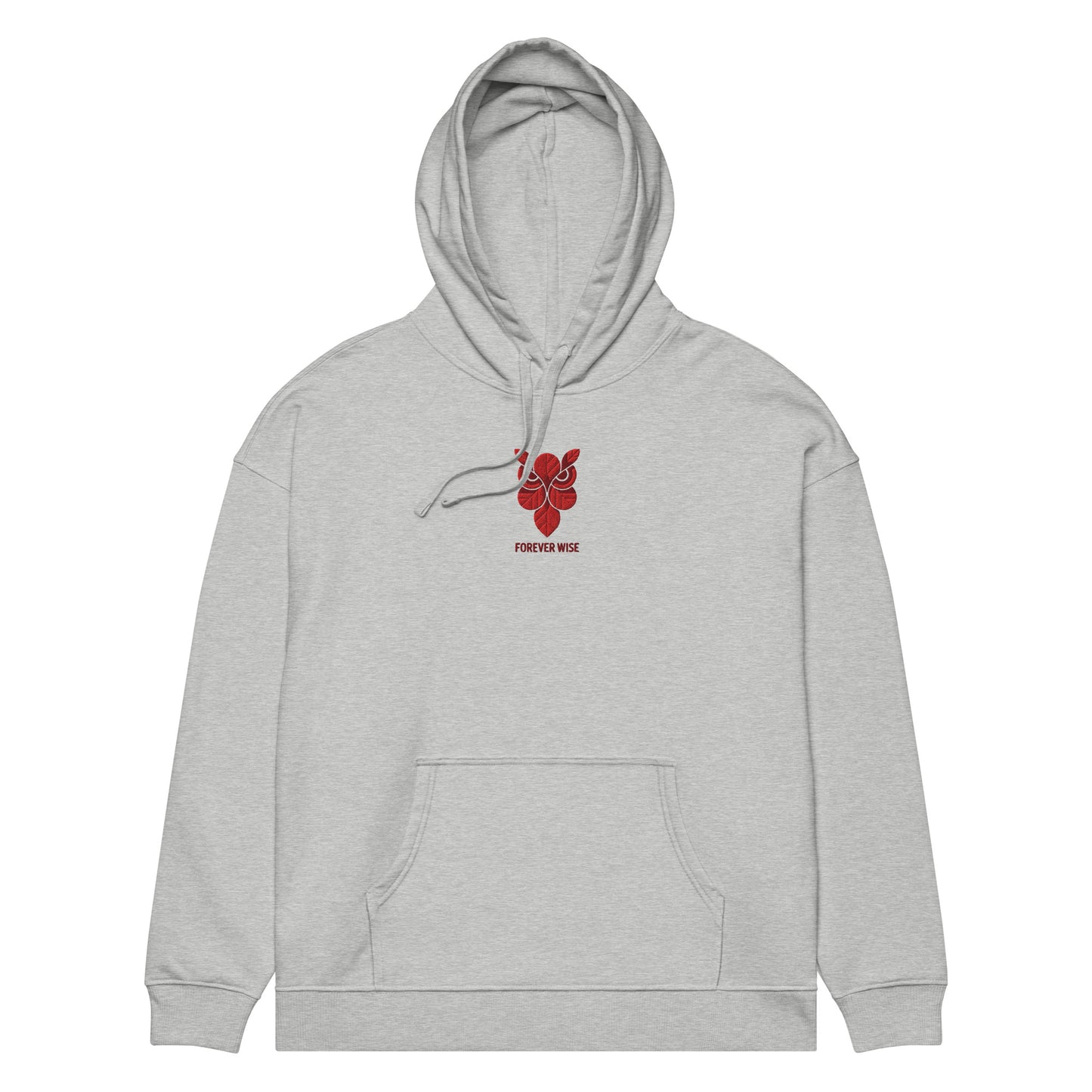 Owl Unisex Organic Relaxed Hoodie: 'Forever Wise' in Fall | Sustainable Fashion USA Dudeily