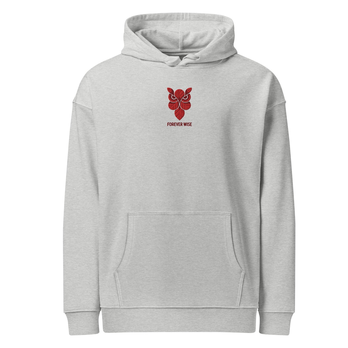 Owl Unisex Organic Relaxed Hoodie: 'Forever Wise' in Fall | Sustainable Fashion USA Dudeily