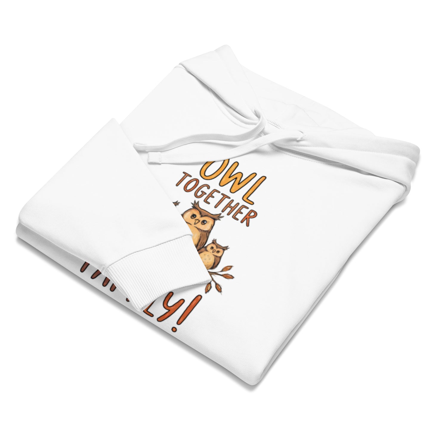 OwlNest Unisex Organic Relaxed Hoodie – Effortless Comfort, Earth-Friendly Style Dudeily