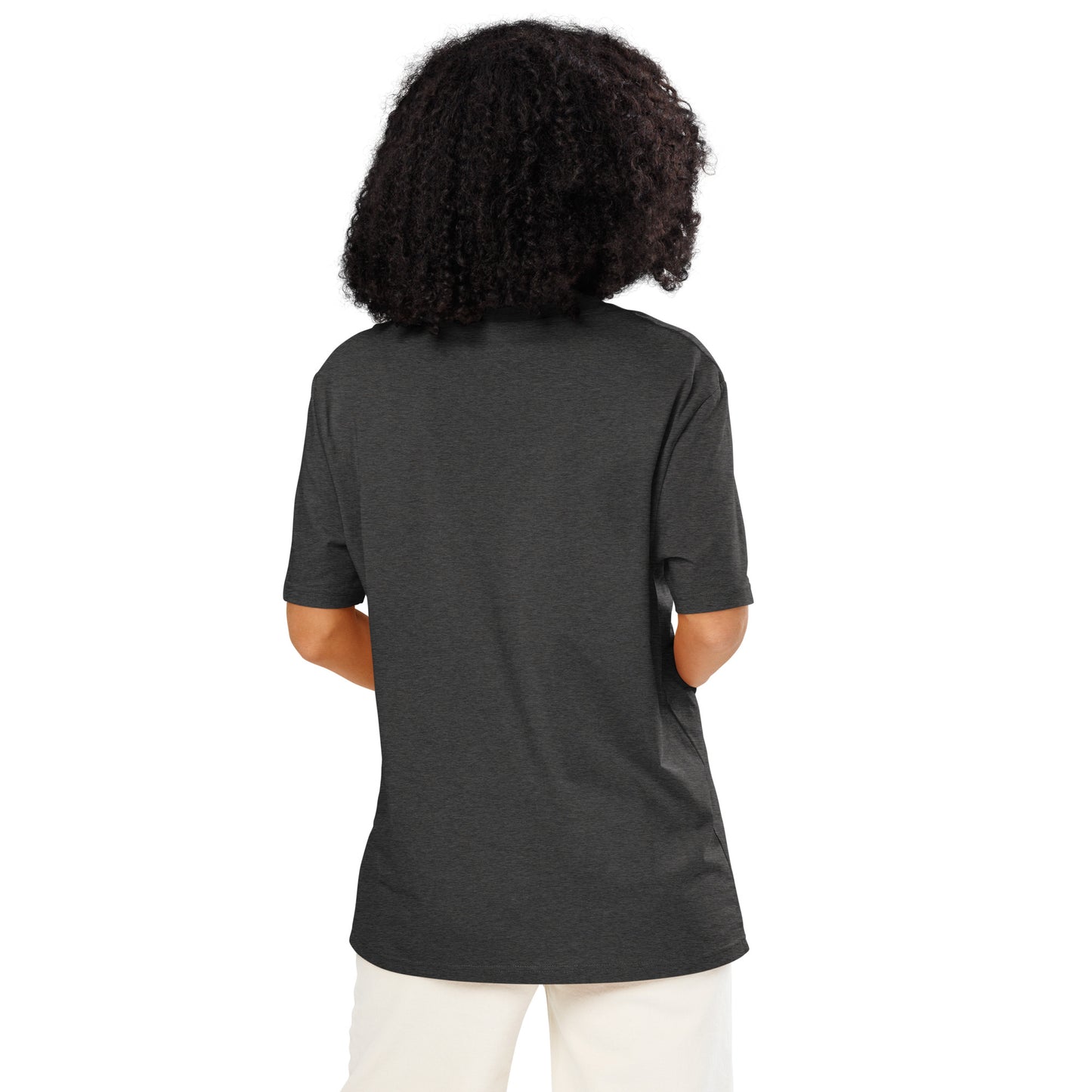Unisex Organic Ribbed Neck T-Shirt | Owl-Themed Sustainable Fashion for Eco-Conscious Shoppers Dudeily