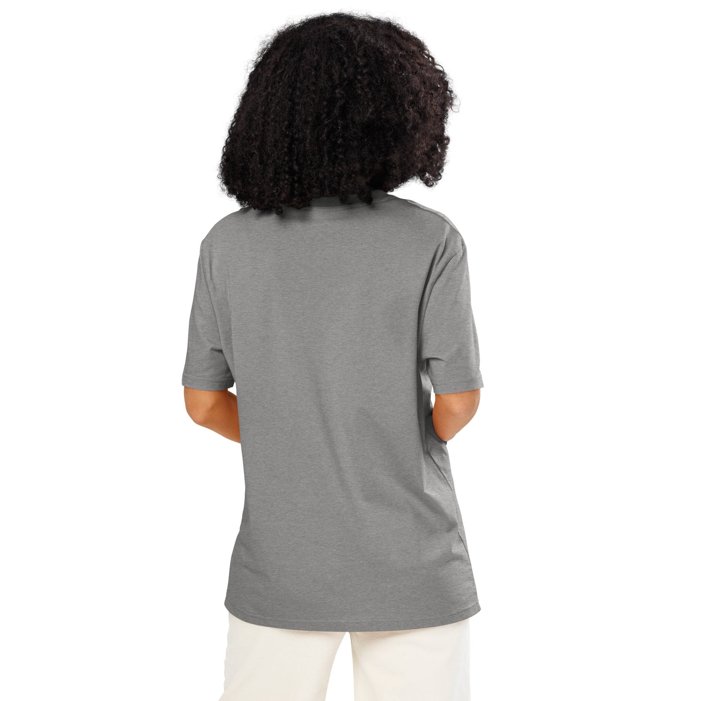 Unisex Organic Ribbed Neck T-Shirt | Owl-Themed Sustainable Fashion for Eco-Conscious Shoppers Dudeily