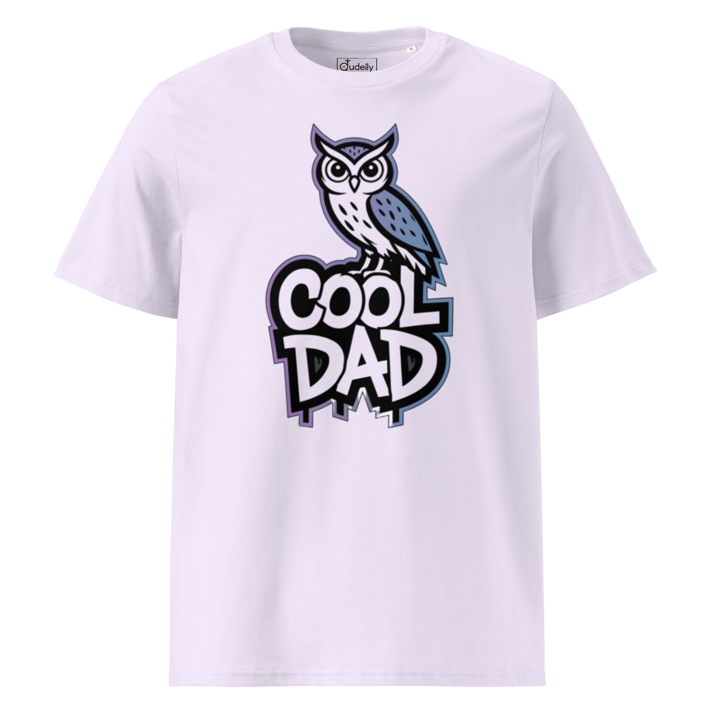 Unisex Organic Ribbed Neck T-Shirt – Owl-Themed Eco-Friendly Style by Dudeily Dudeily
