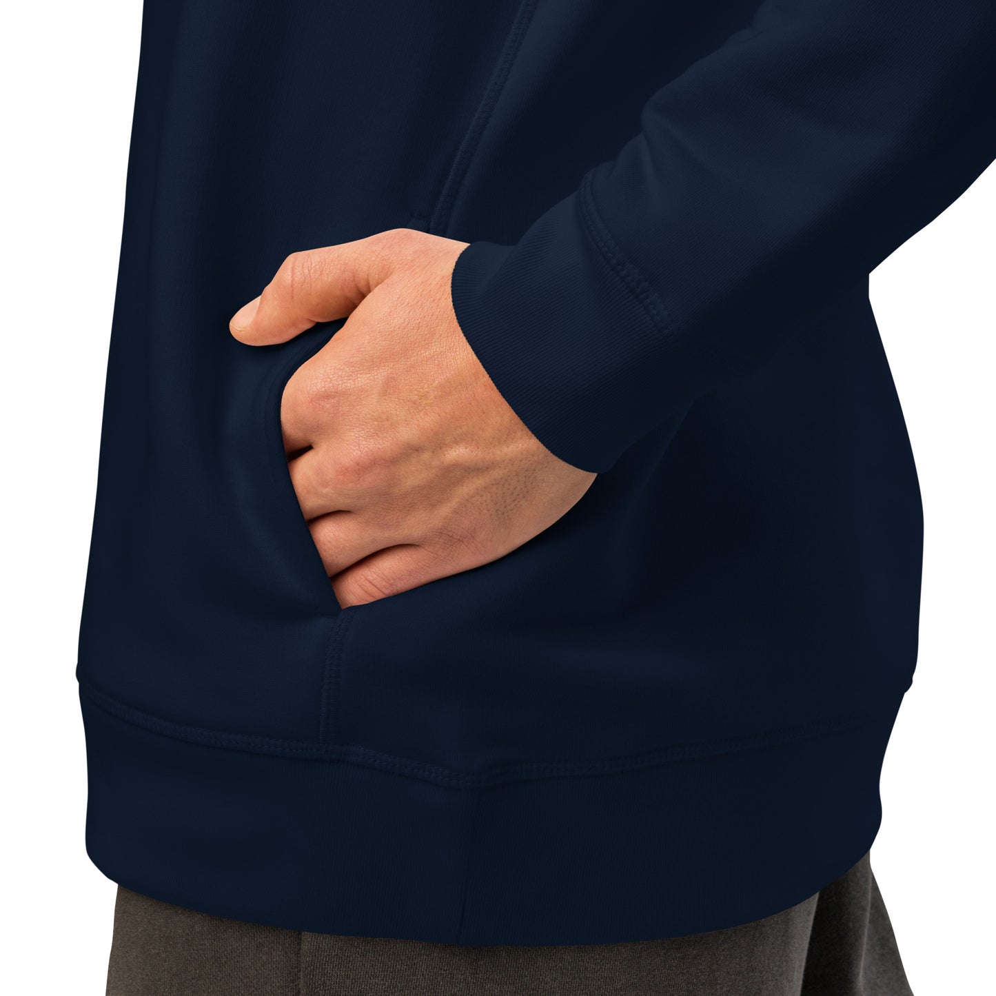 Unisex Organic Side Pocket Hoodie – Owl-Themed Eco-Friendly & Sustainable Dudeily