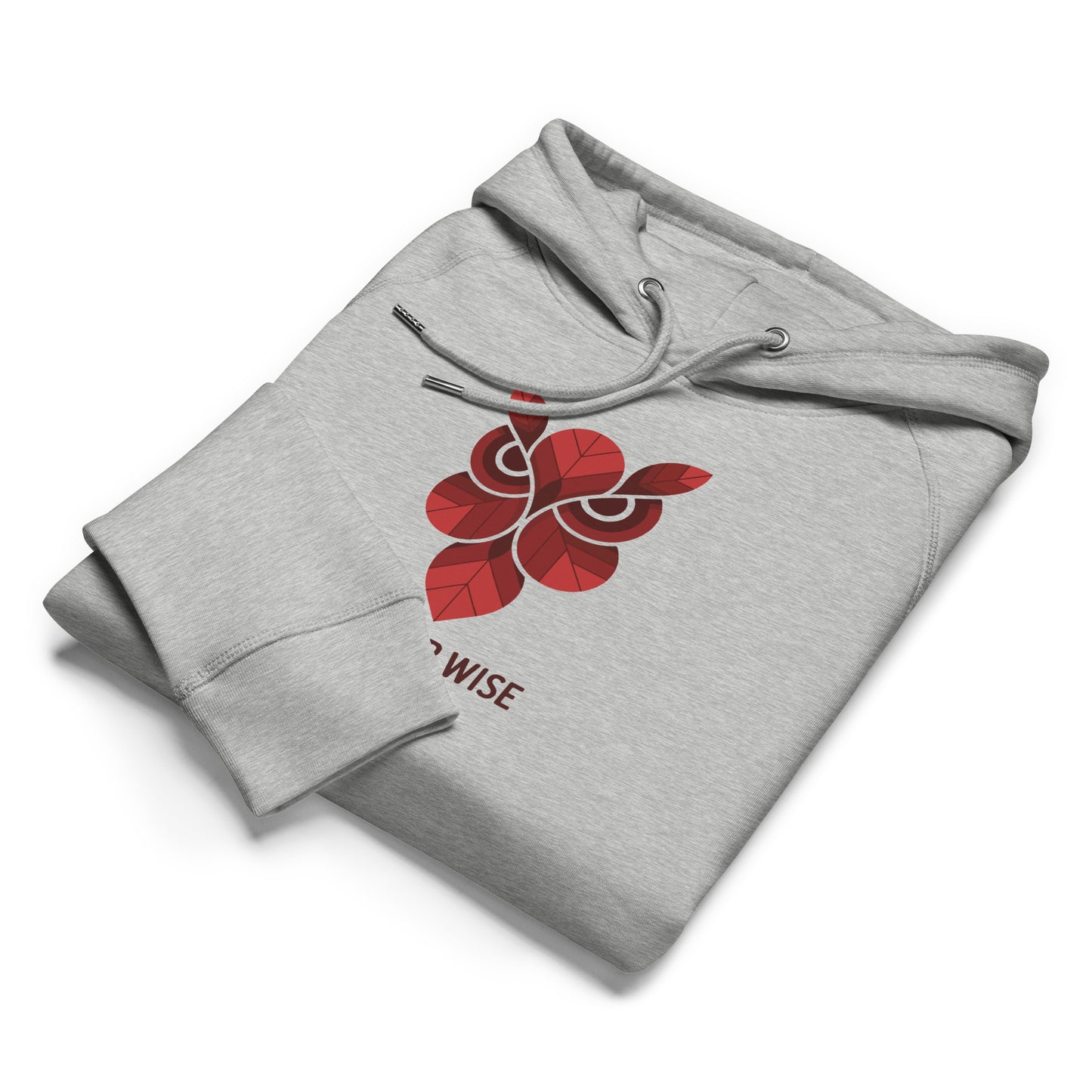 Unisex Organic Side Pocket Hoodie: 'Forever Wise' | Sustainable Owl Fashion USA Dudeily