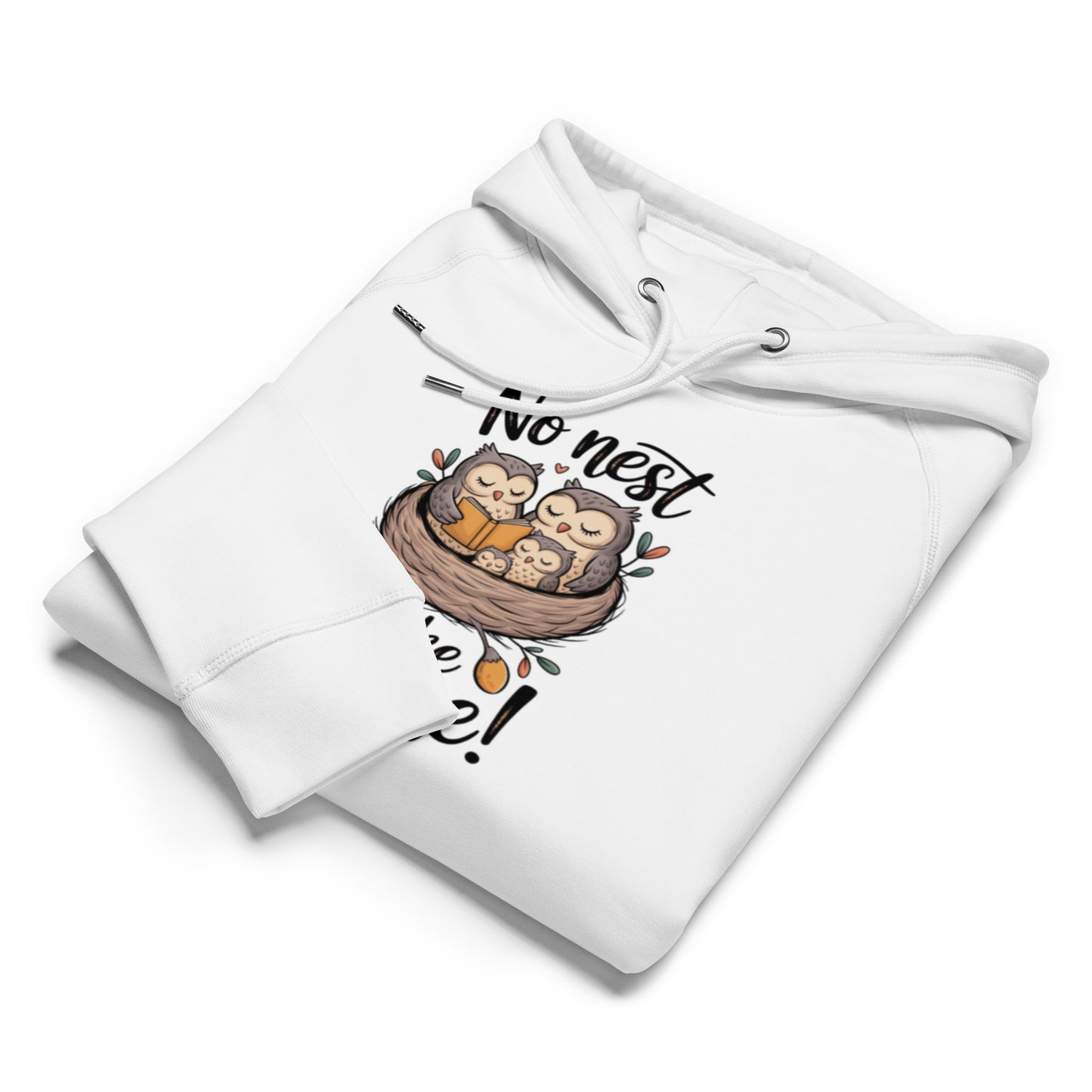 OwlNest Unisex Organic Side Pocket Hoodie – Eco-Friendly Comfort with Practical Style Dudeily