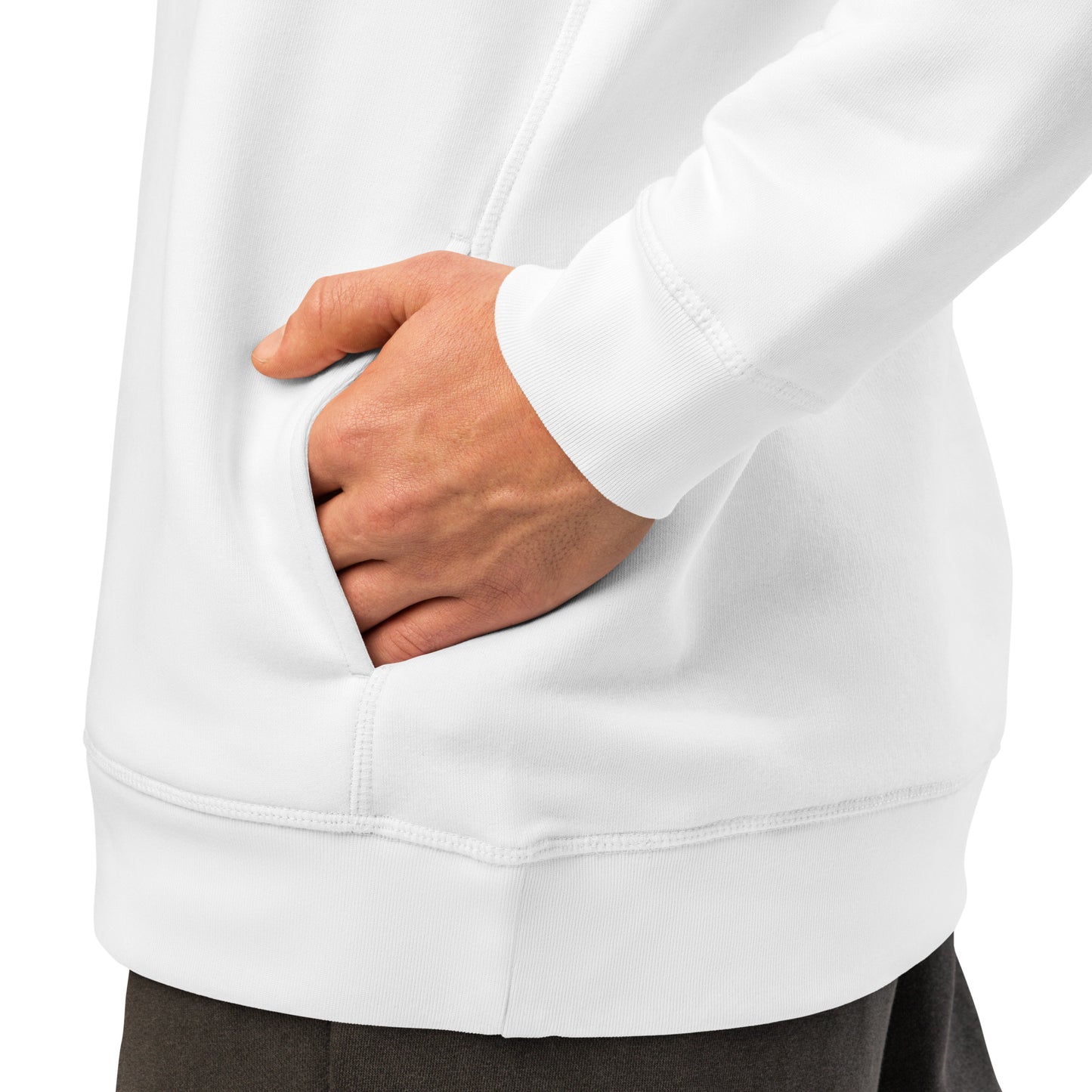Owl Unisex Organic Side Pocket Hoodie – "Ethics in Every Feather" | Sustainable Fashion Dudeily