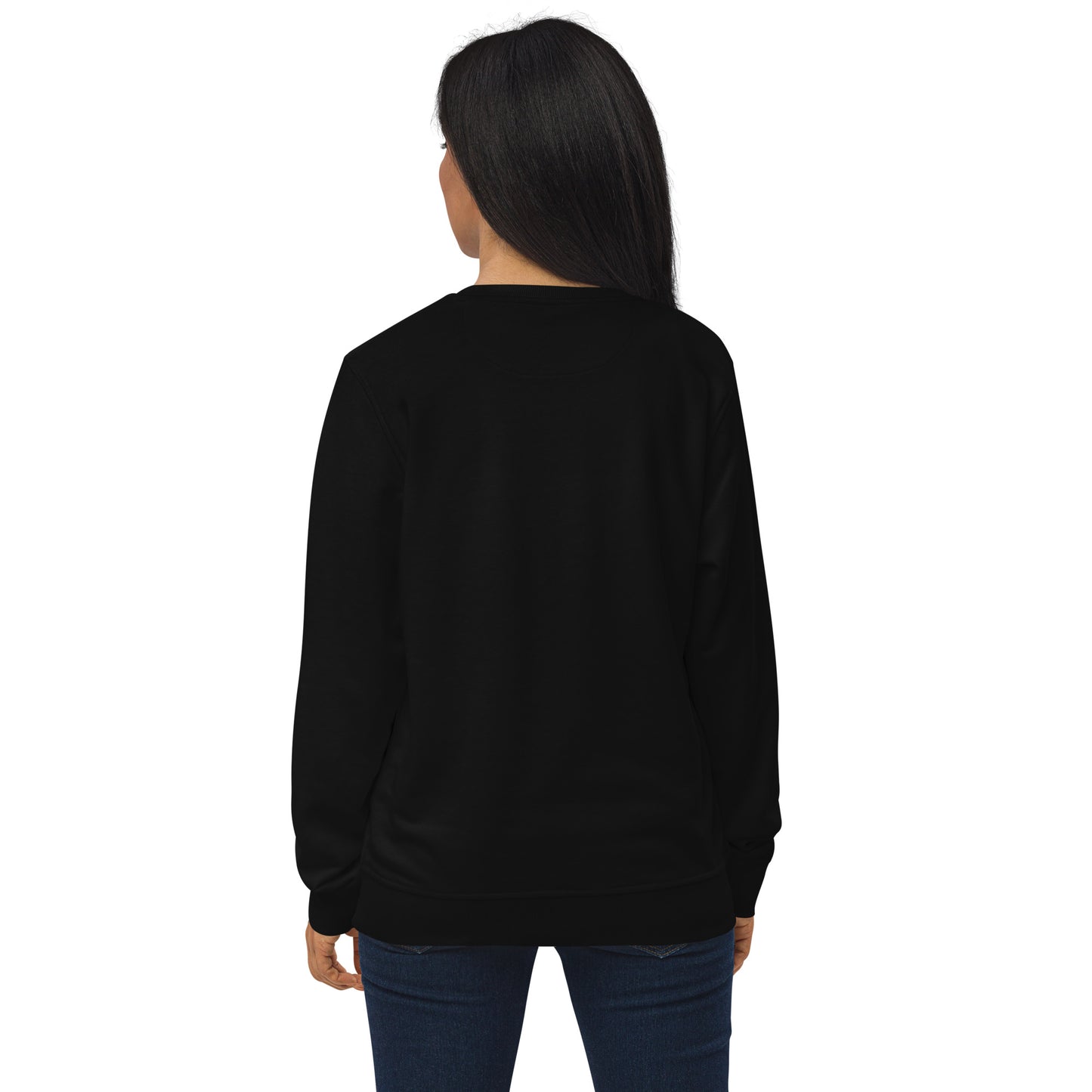 Unisex Organic Sweatshirt: 'Silent Watcher' in Fall | Ethical Owl Clothing USA Dudeily