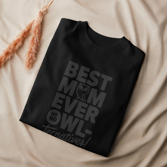 Unisex Organic Sweatshirt – Eco-Friendly Owl-Inspired Pullover for Sustainable Style Dudeily