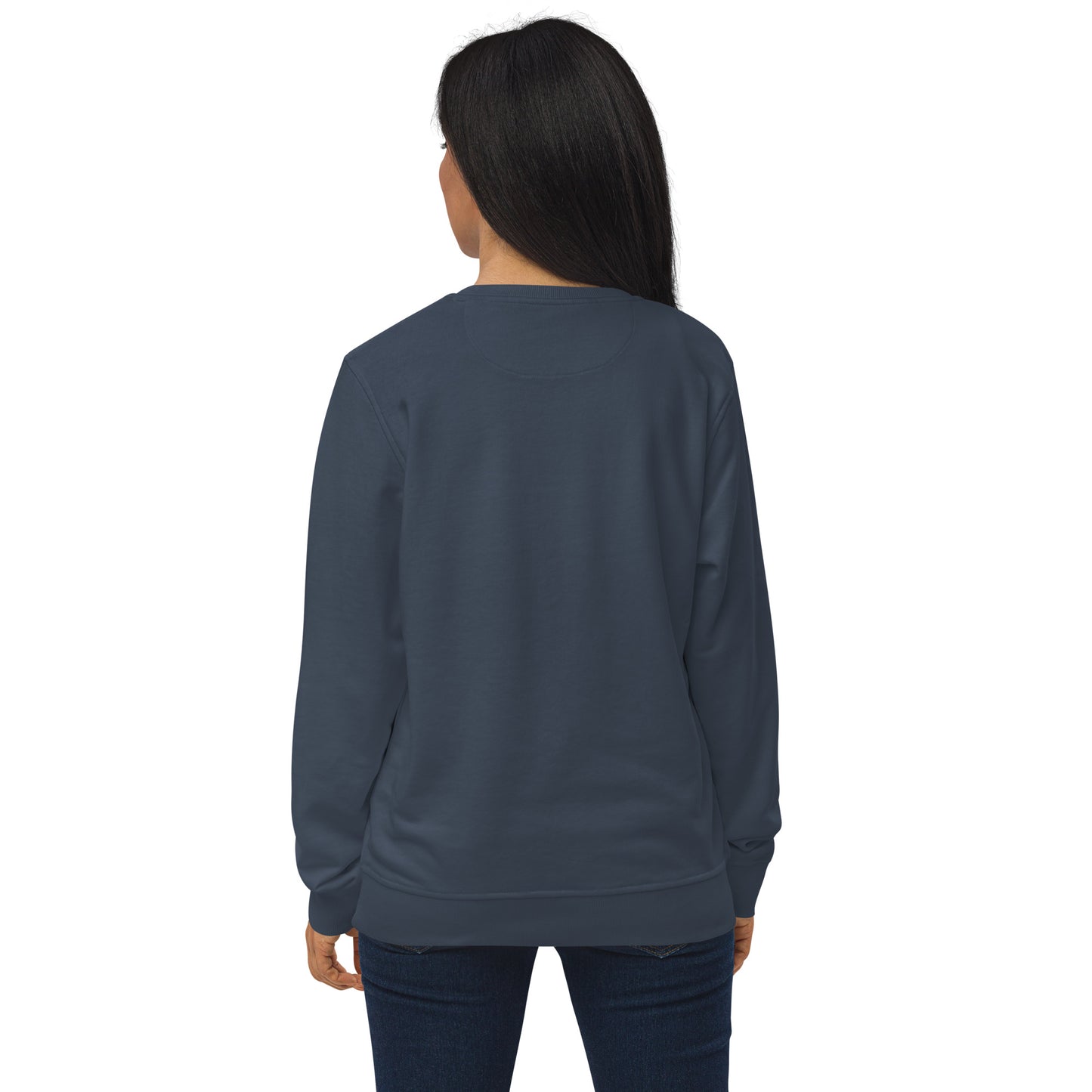Unisex Organic Sweatshirt: 'Silent Watcher' in Fall | Ethical Owl Clothing USA Dudeily