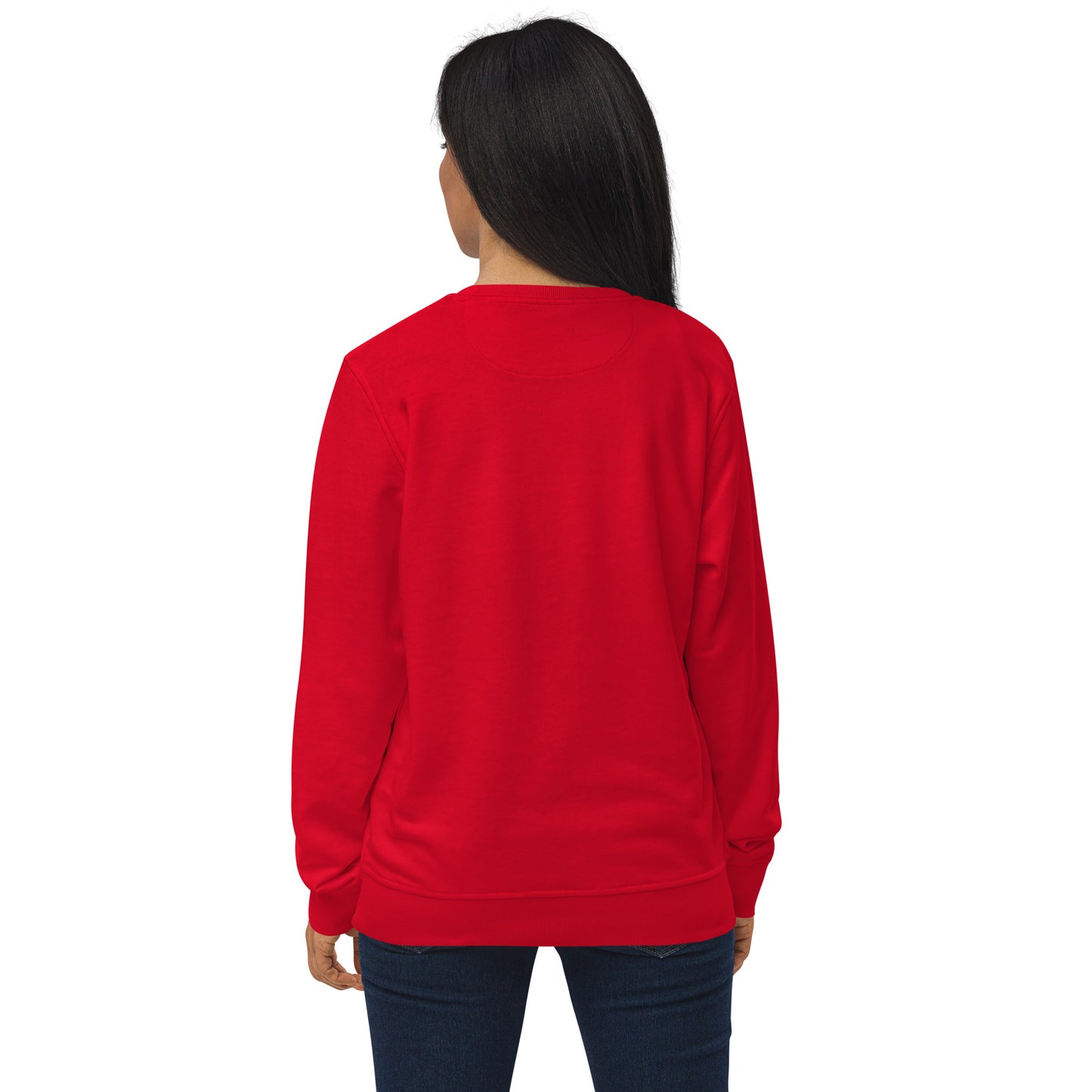Unisex Organic Sweatshirt: 'Silent Watcher' in Fall | Ethical Owl Clothing USA Dudeily