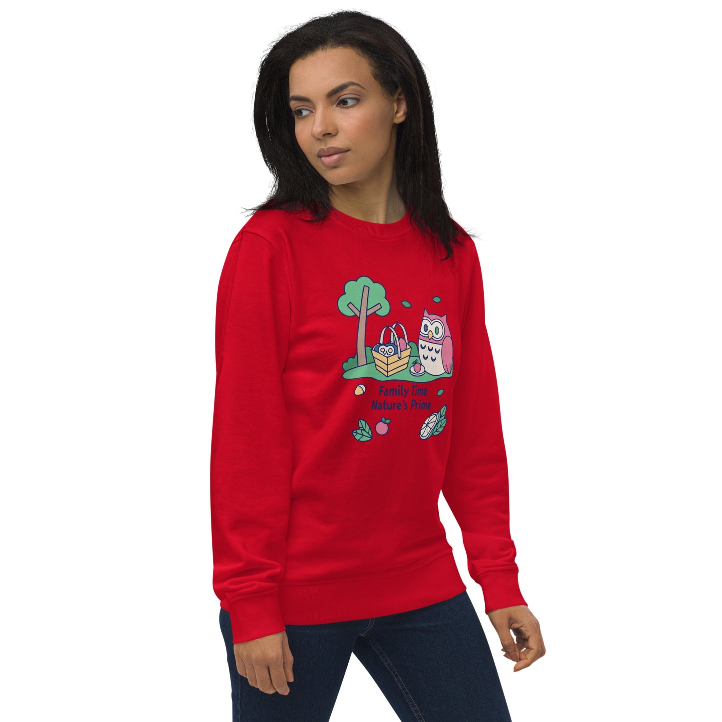 Unisex organic sweatshirt Dudeily
