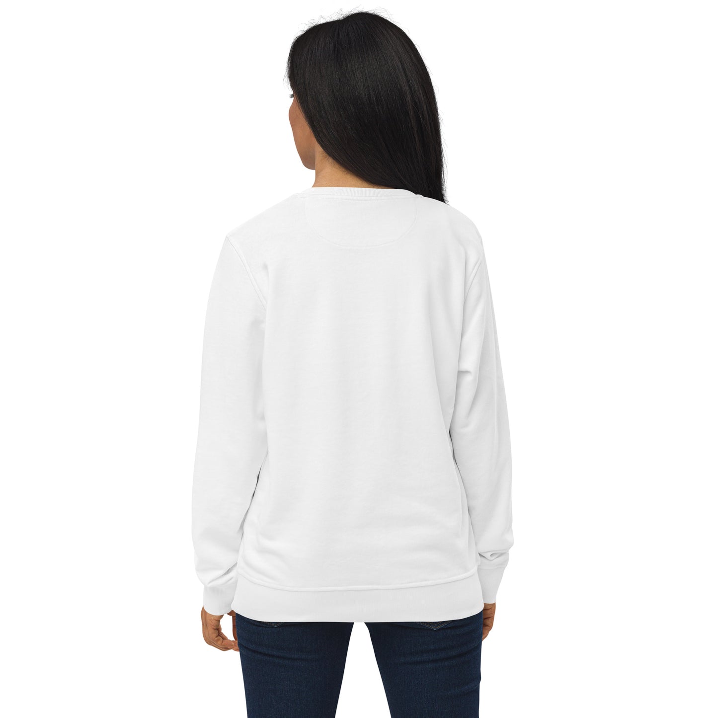 Unisex Organic Sweatshirt: 'Silent Watcher' in Fall | Ethical Owl Clothing USA Dudeily