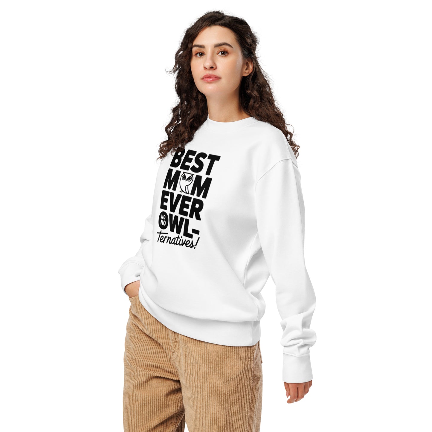 Unisex Organic Sweatshirt – Eco-Friendly Owl-Inspired Pullover for Sustainable Style Dudeily