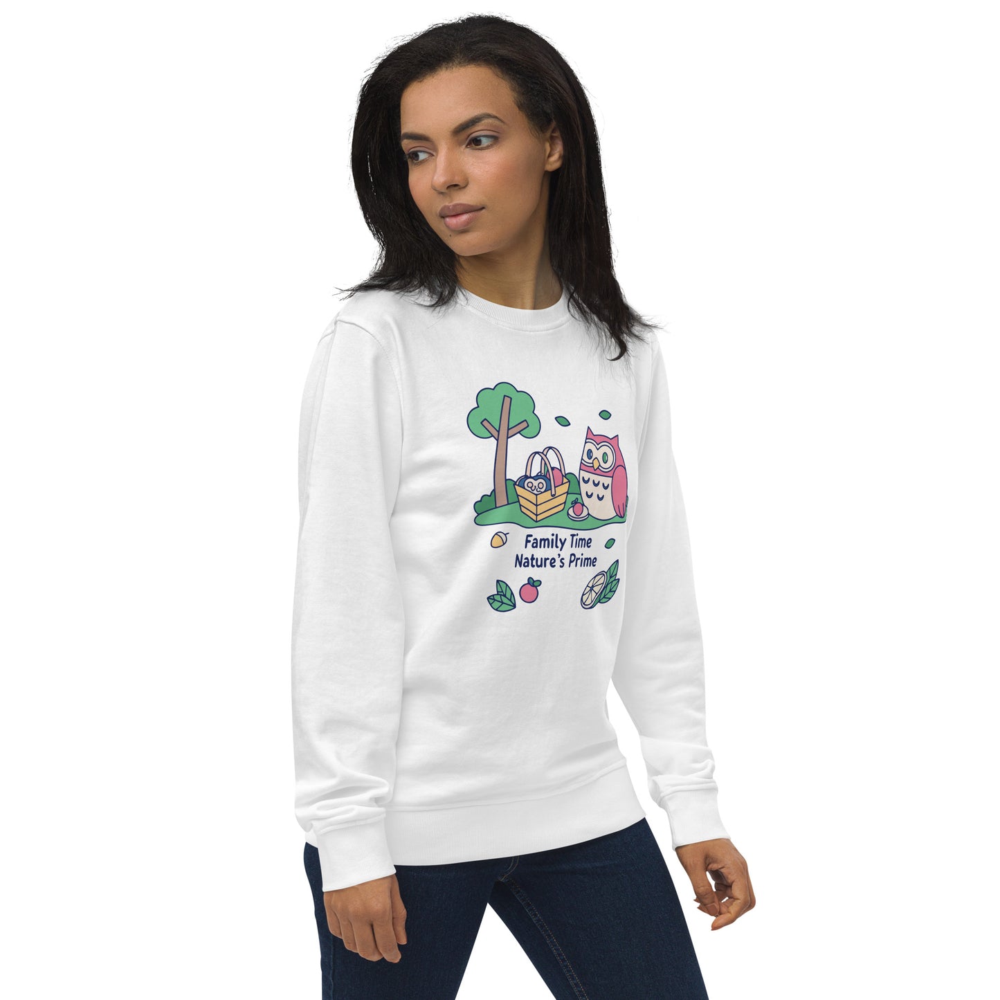 Unisex organic sweatshirt Dudeily