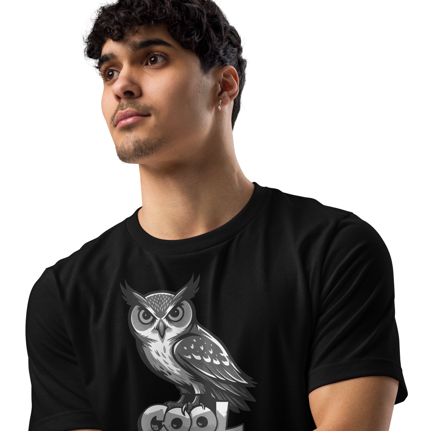 Unisex Staple Eco T-Shirt – Owl-Themed Sustainable Fashion for Father’s Day | Dudeily Dudeily