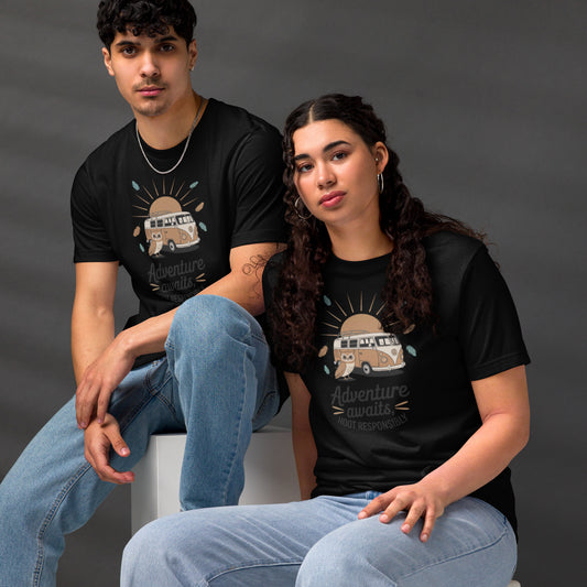 Unisex Staple Eco T-Shirt | Sustainable & Stylish for Owl Lover Dudeily