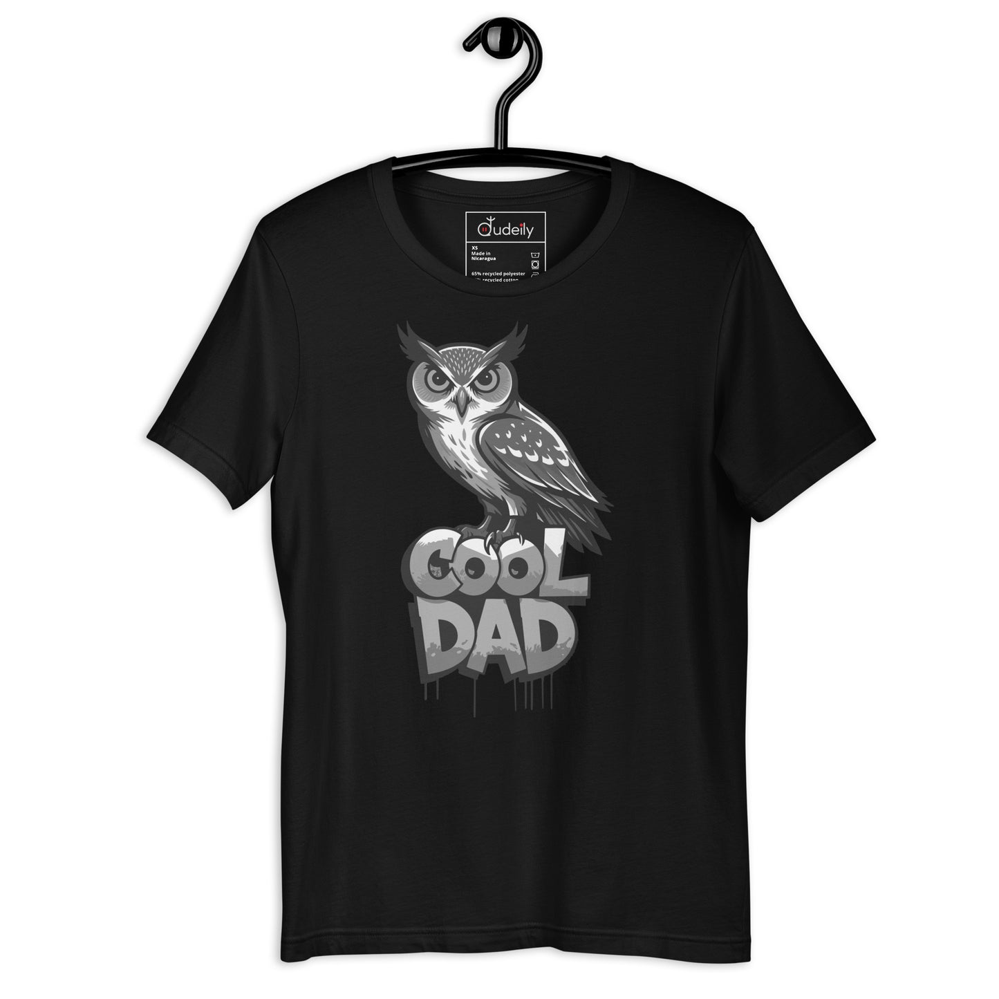 Unisex Staple Eco T-Shirt – Owl-Themed Sustainable Fashion for Father’s Day | Dudeily Dudeily