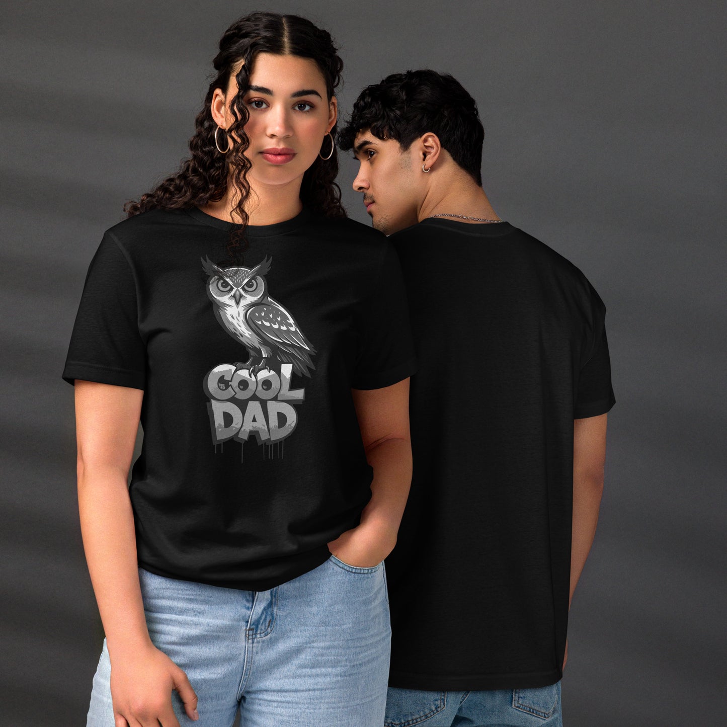 Unisex Staple Eco T-Shirt – Owl-Themed Sustainable Fashion for Father’s Day | Dudeily Dudeily