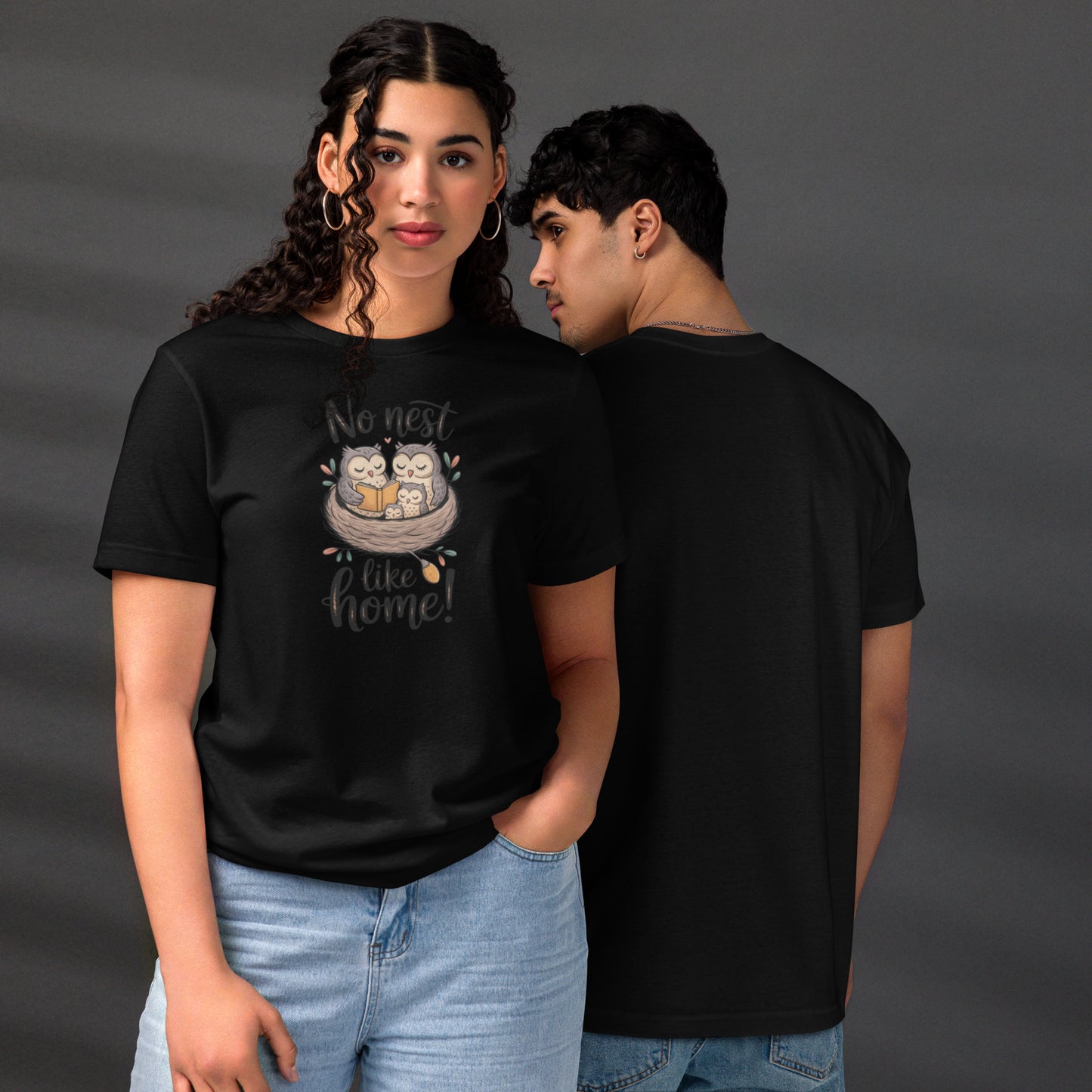 Owl-Inspired Unisex Staple Eco T-Shirt – Classic, Eco-Friendly & Stylish Dudeily