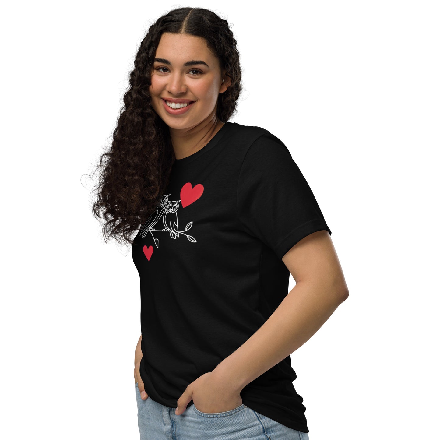 Owl-Themed Unisex Staple Eco T-Shirt | Stylish & Sustainable Fashion Dudeily