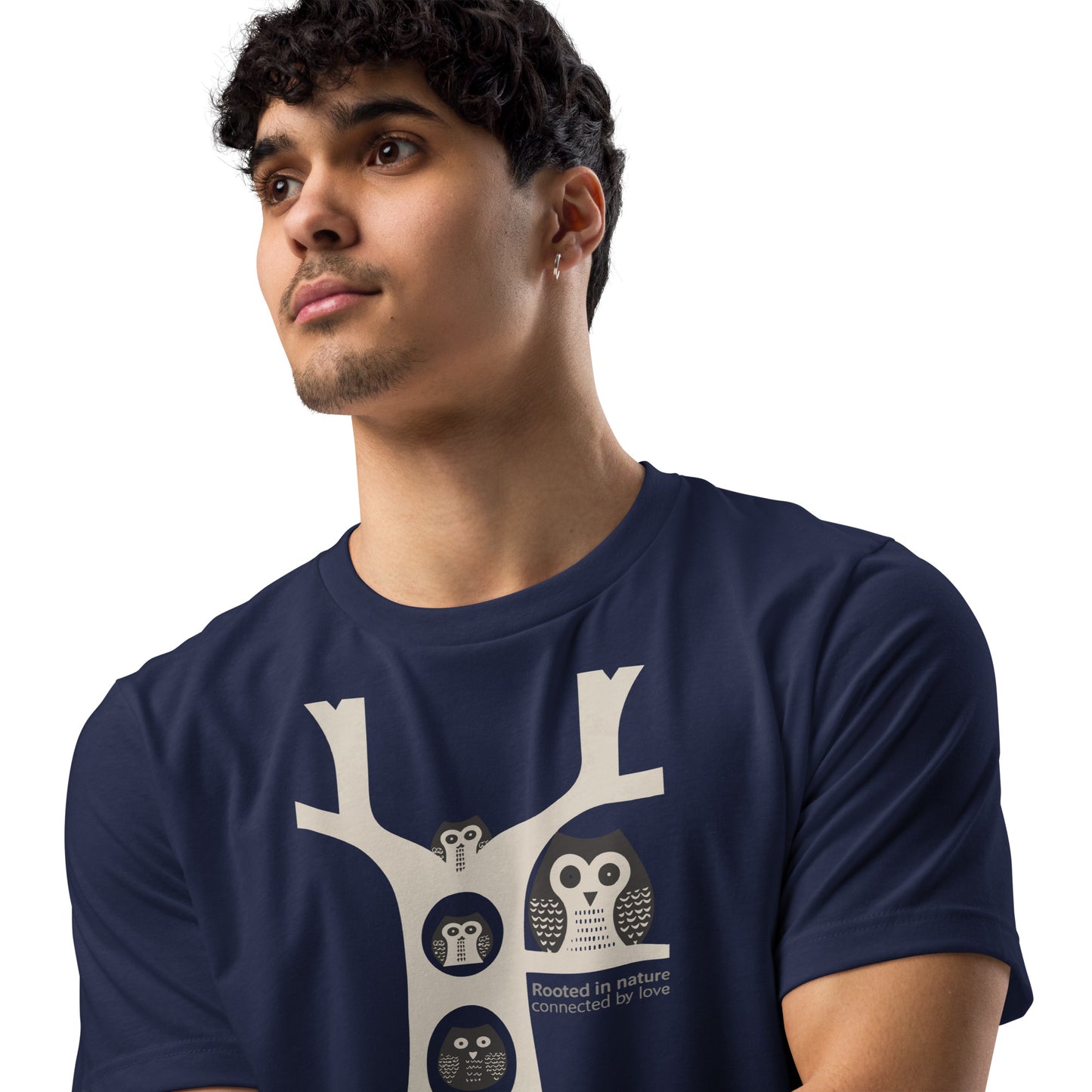 Unisex Staple Eco T-Shirt – OwlNest Sustainable Fashion Classic for Family Day Dudeily