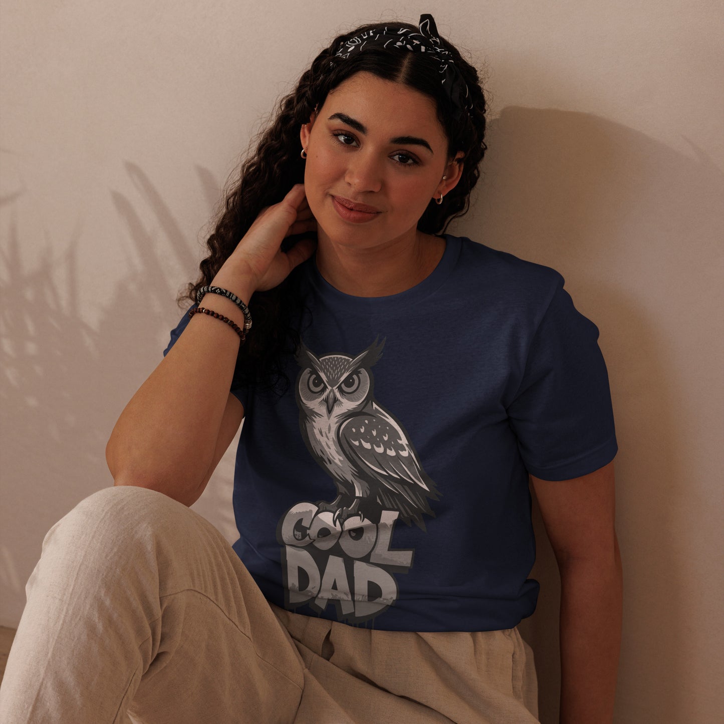 Unisex Staple Eco T-Shirt – Owl-Themed Sustainable Fashion for Father’s Day | Dudeily Dudeily