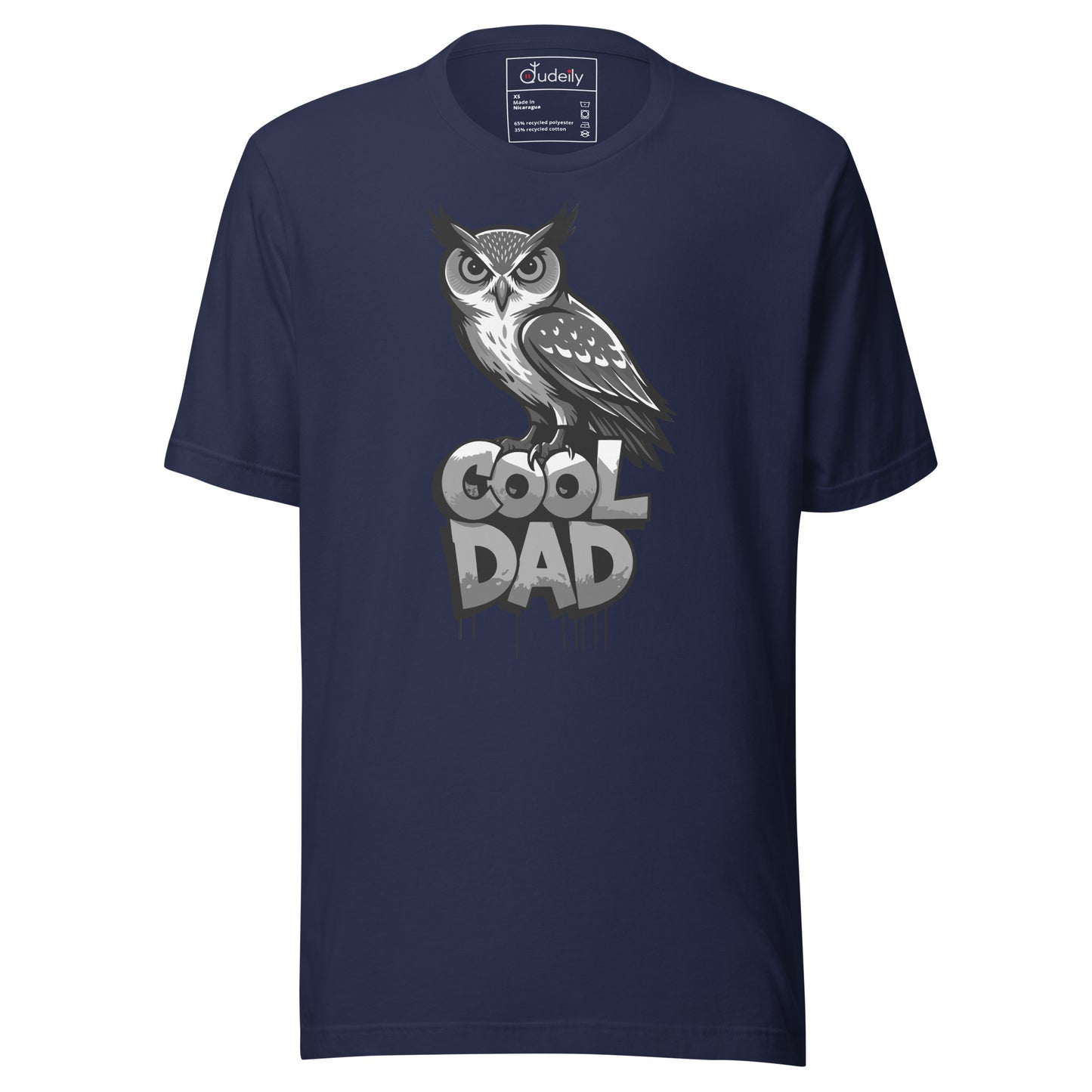 Unisex Staple Eco T-Shirt – Owl-Themed Sustainable Fashion for Father’s Day | Dudeily Dudeily