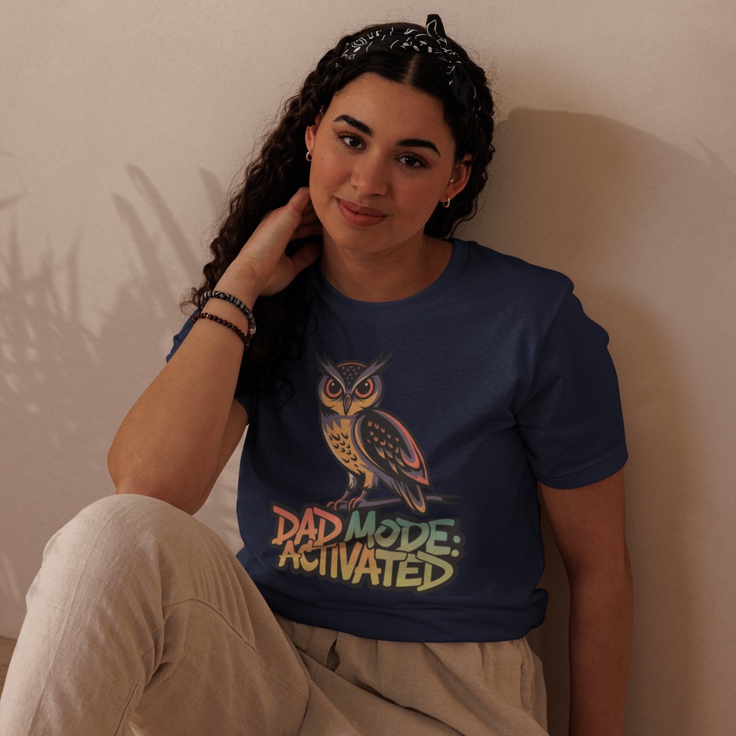 Unisex Staple Eco T-Shirt – Owl-Inspired Sustainable Style for Father’s Day | Dudeily Dudeily
