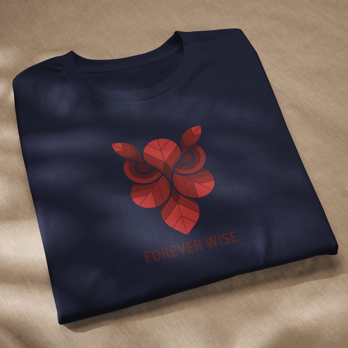 Unisex Staple Eco T-Shirt: 'Forever Wise' | Sustainable Owl Fashion USA Dudeily