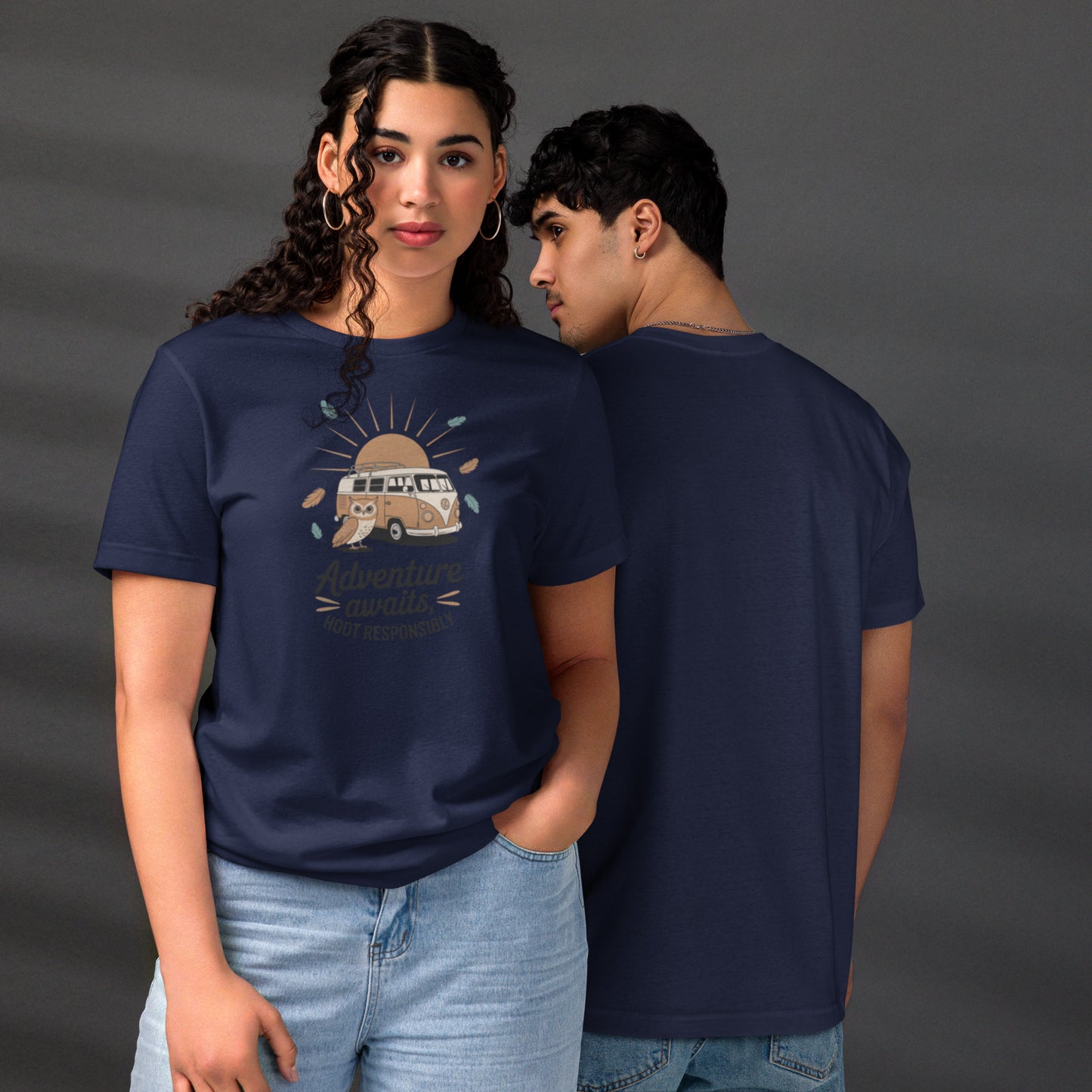 Unisex Staple Eco T-Shirt | Sustainable & Stylish for Owl Lover Dudeily